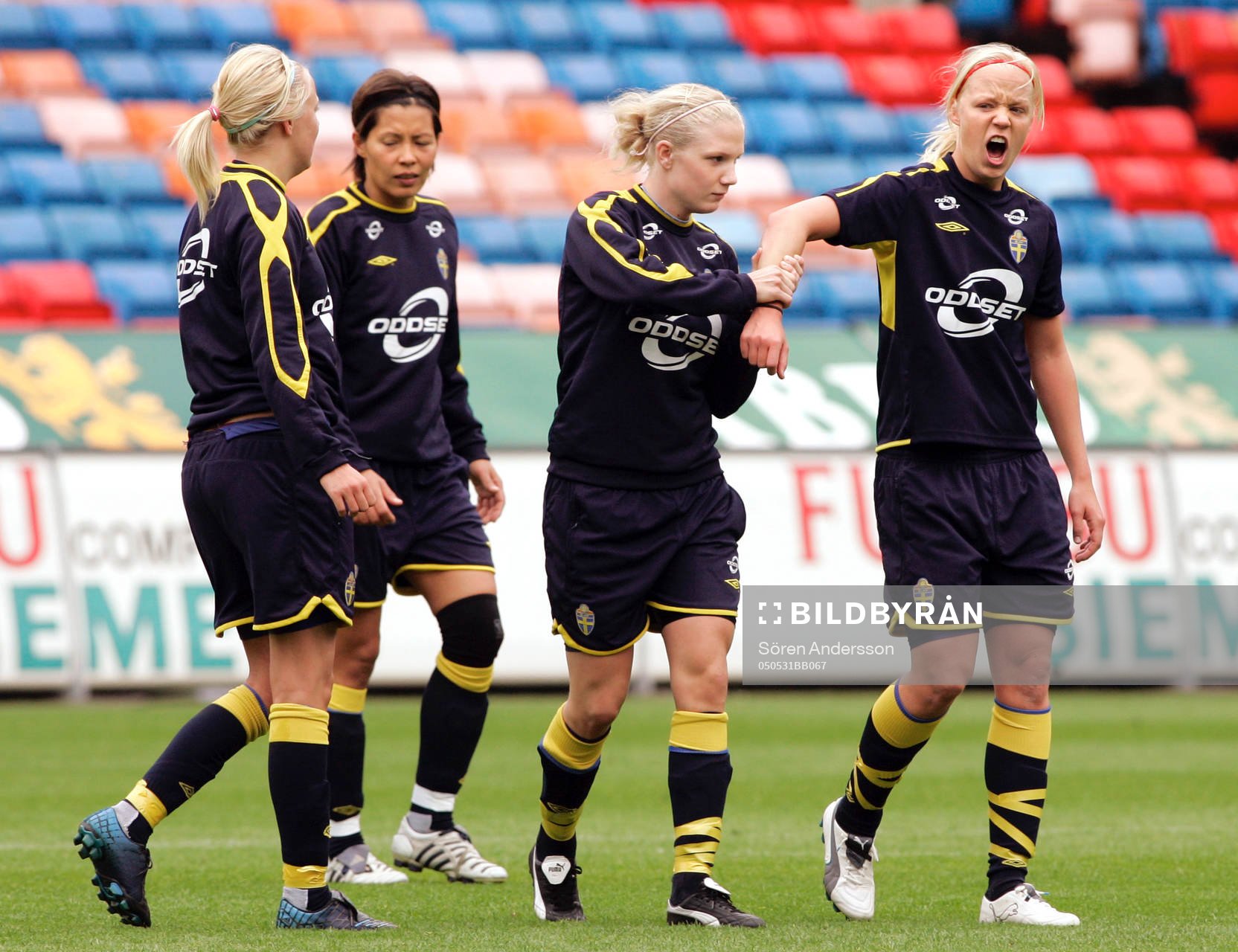 Josefine Öqvist, Jane Törnqvist, Anna Paulsson och