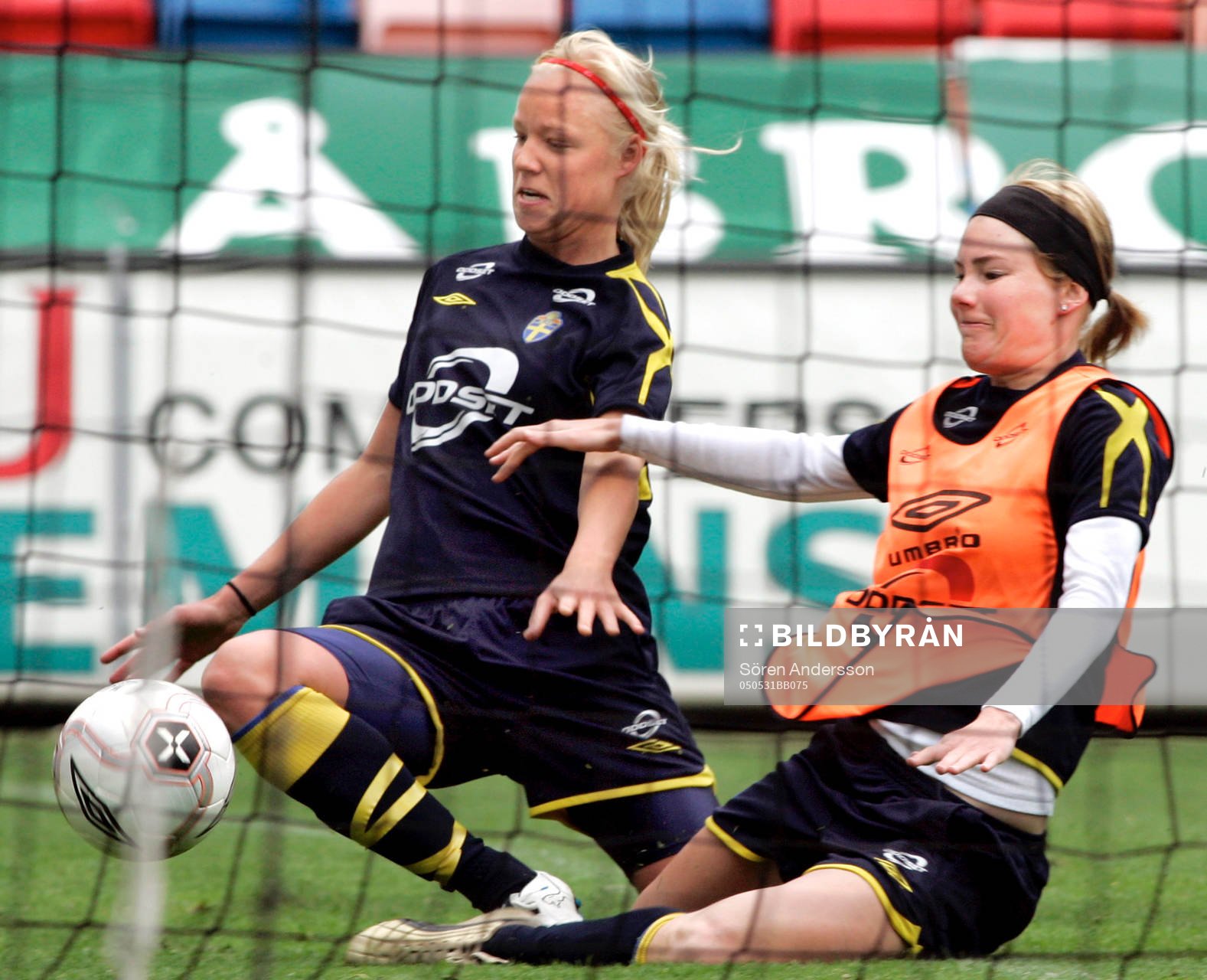 Caroline Seger och Hanna Marklund, Sverige