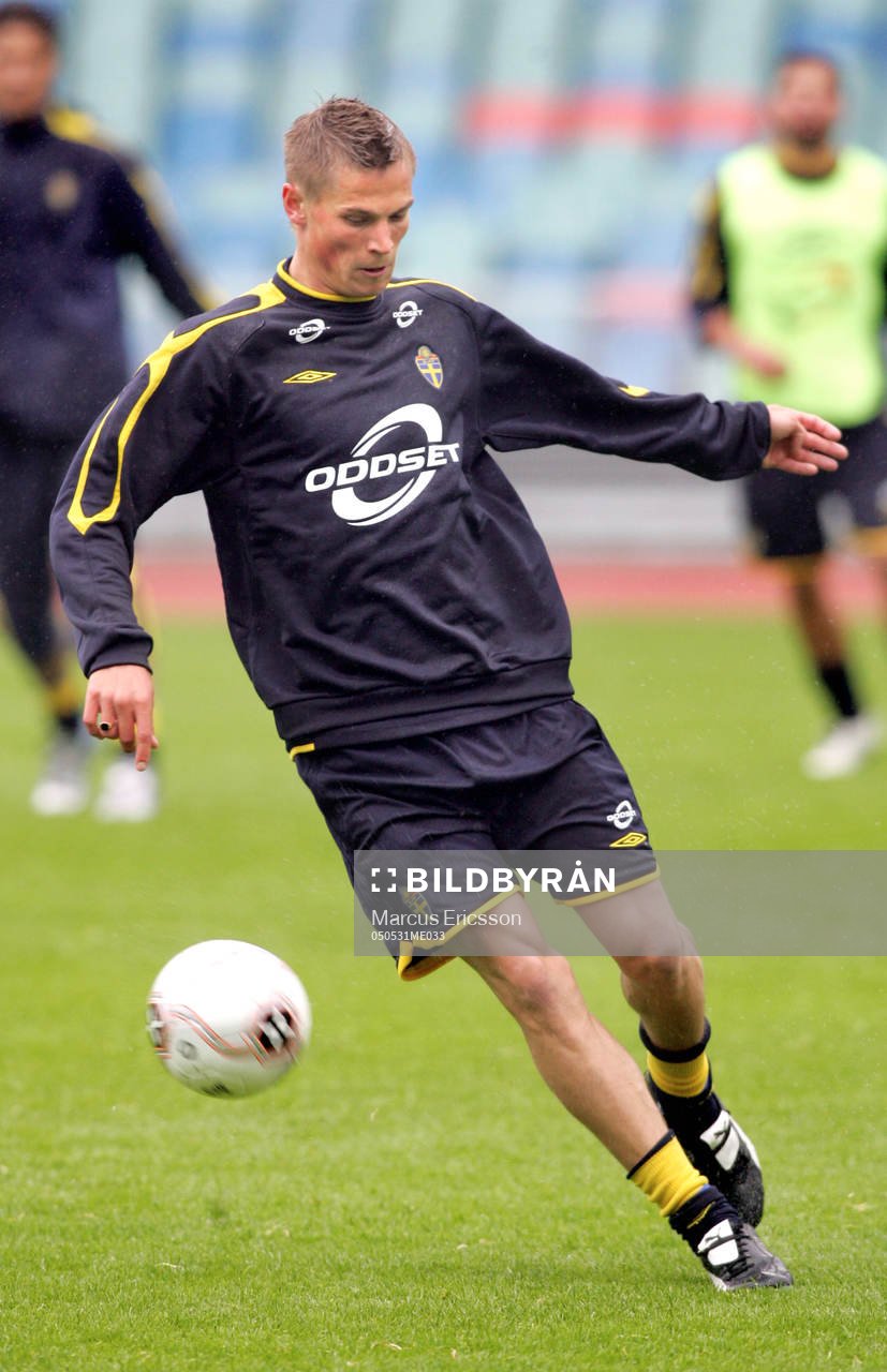 Träning Markus Rosenberg