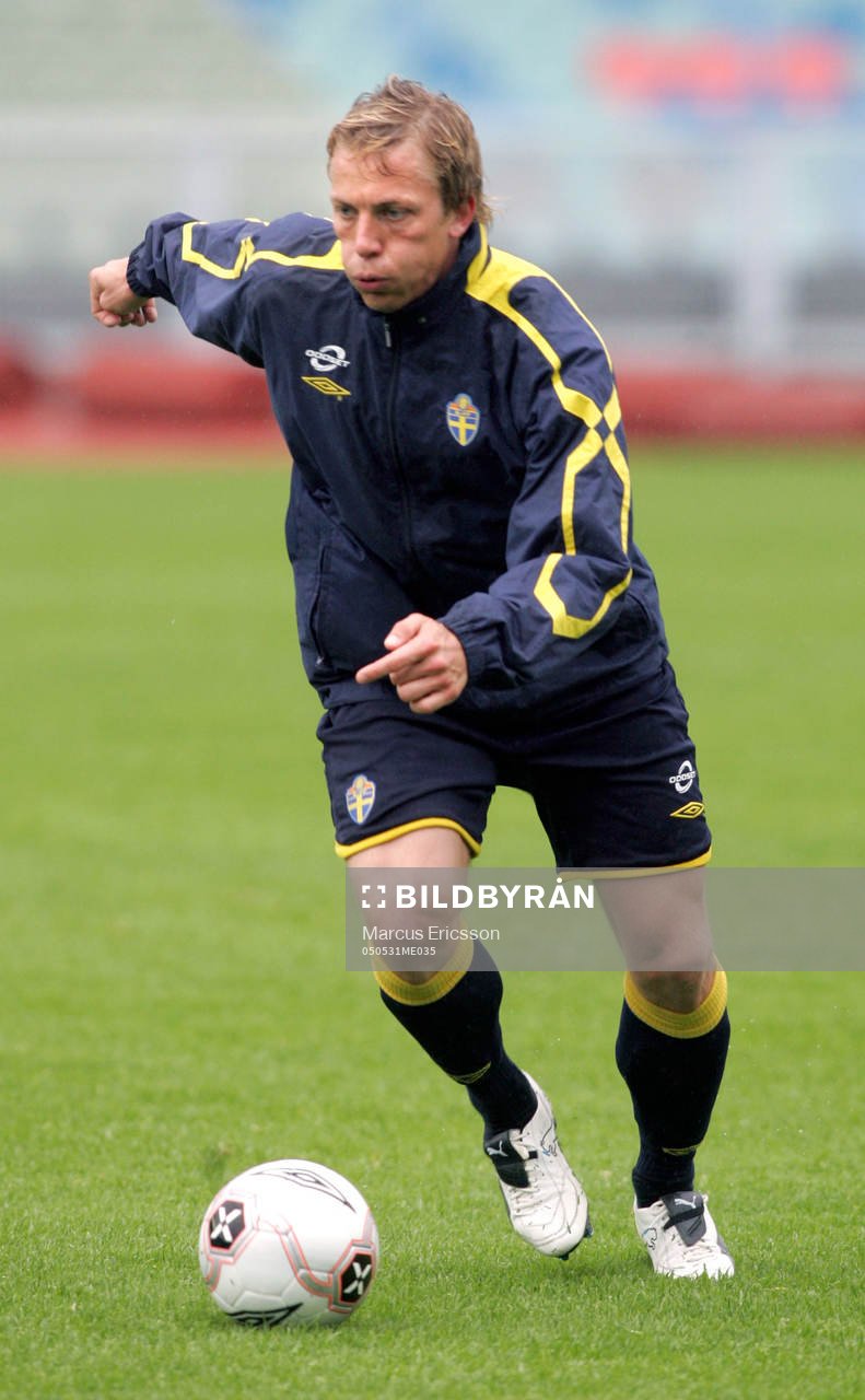 Träning Erik Edman