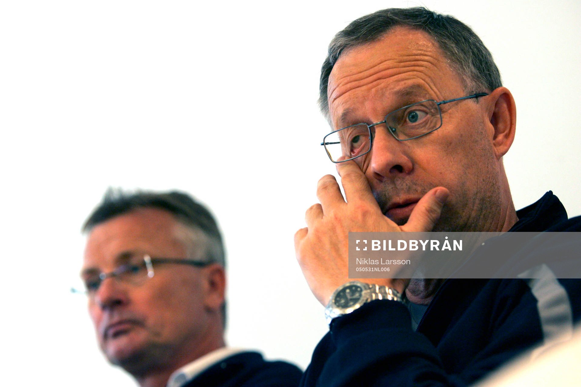 Lars LAgerbäck och Roland Andersson, Förbundskapten