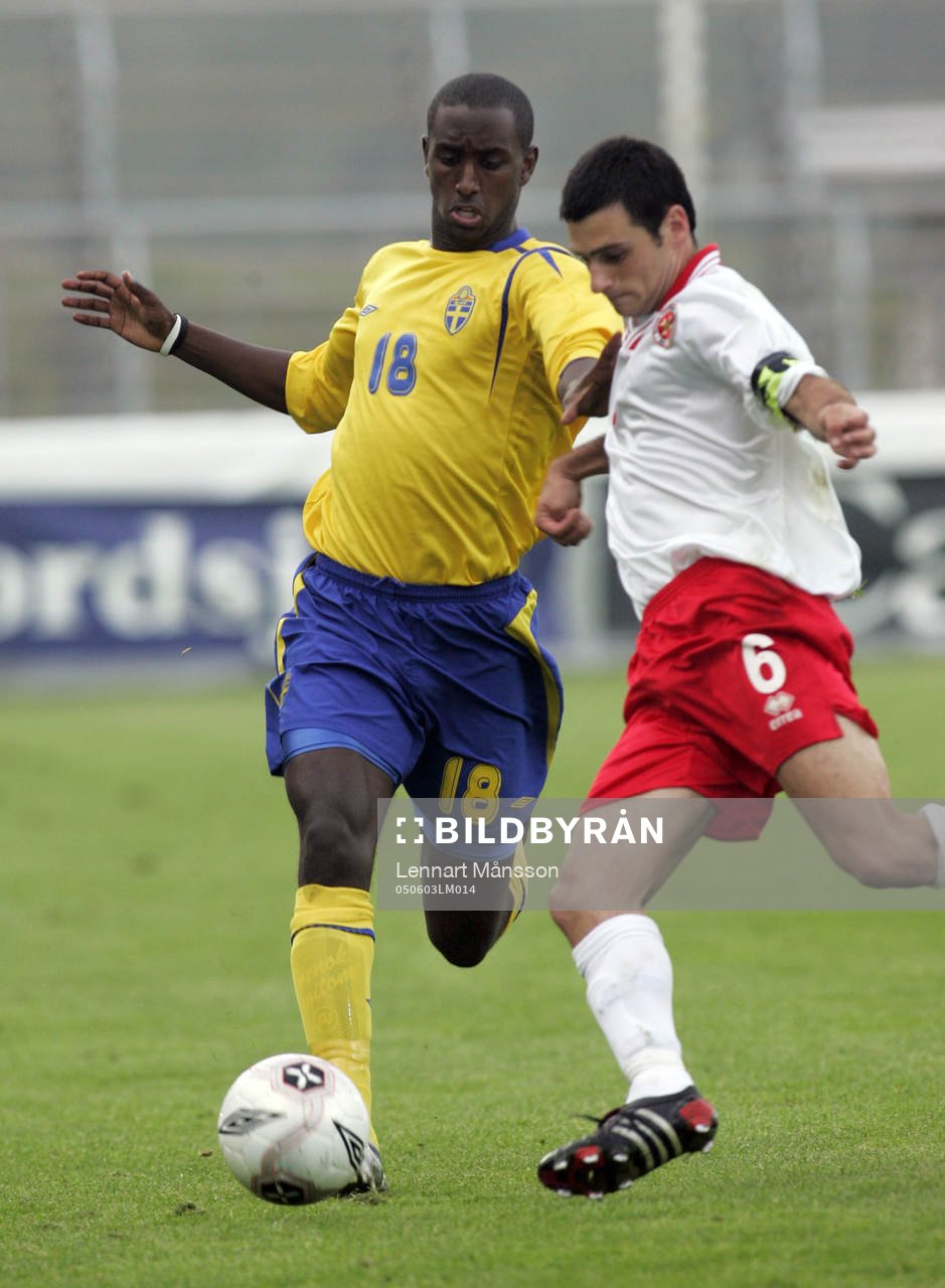 Henok Gaitom mot Garreth Sciberras