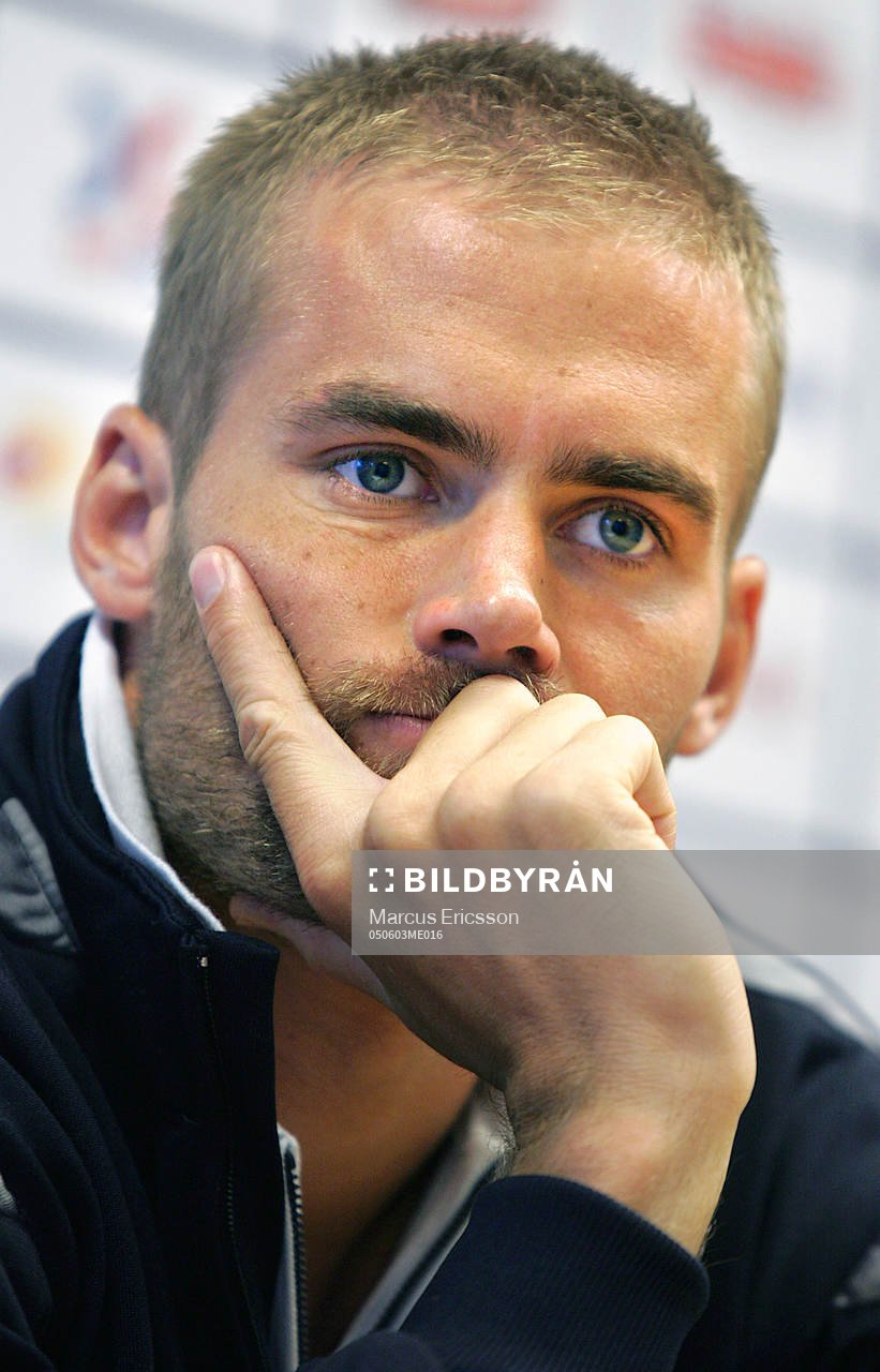 Presskonferens, Olof Mellberg