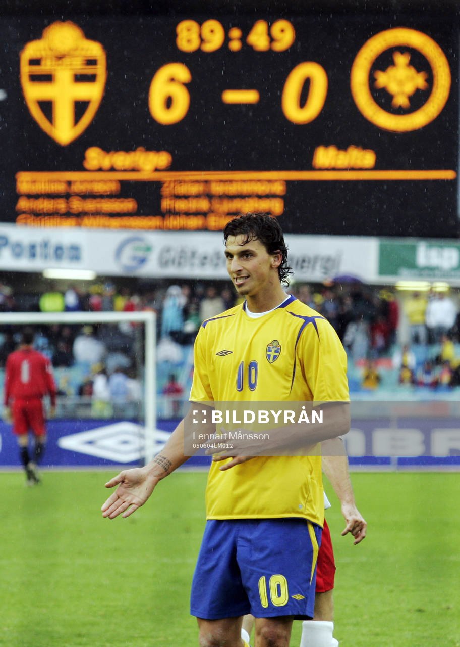 Zlatan Ibrahimovic, Sverige