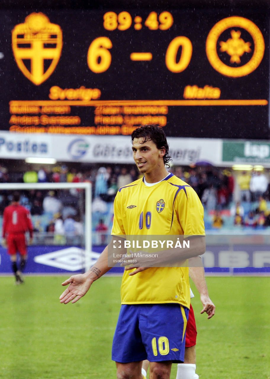 Zlatan Ibrahimovic, Sverige