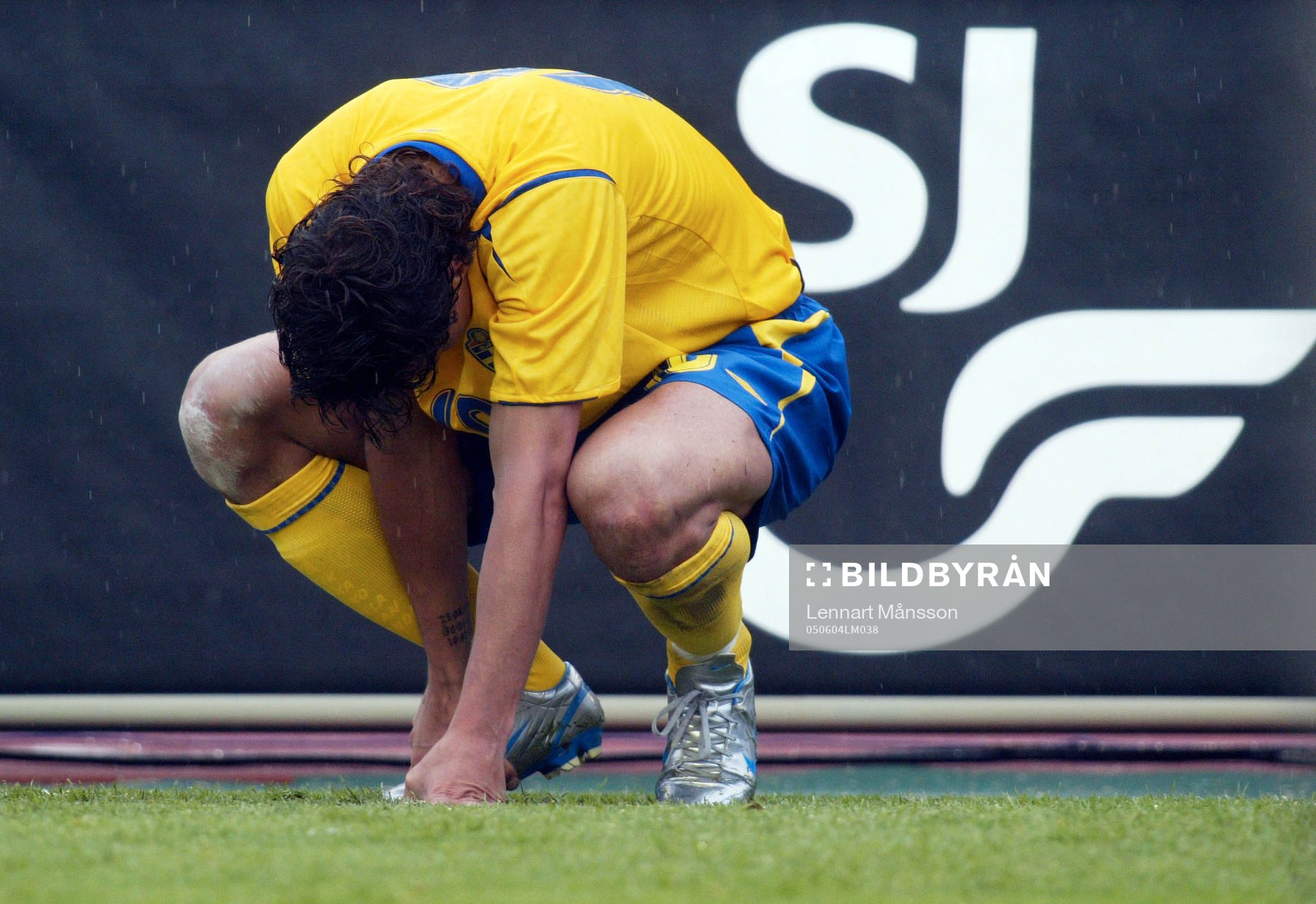   Zlatan Ibrahimovic  skadad, men han kom igen.