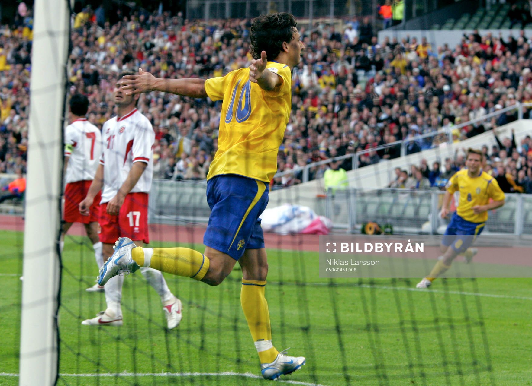 Zlatan Ibrahimovic, Sverige jublar