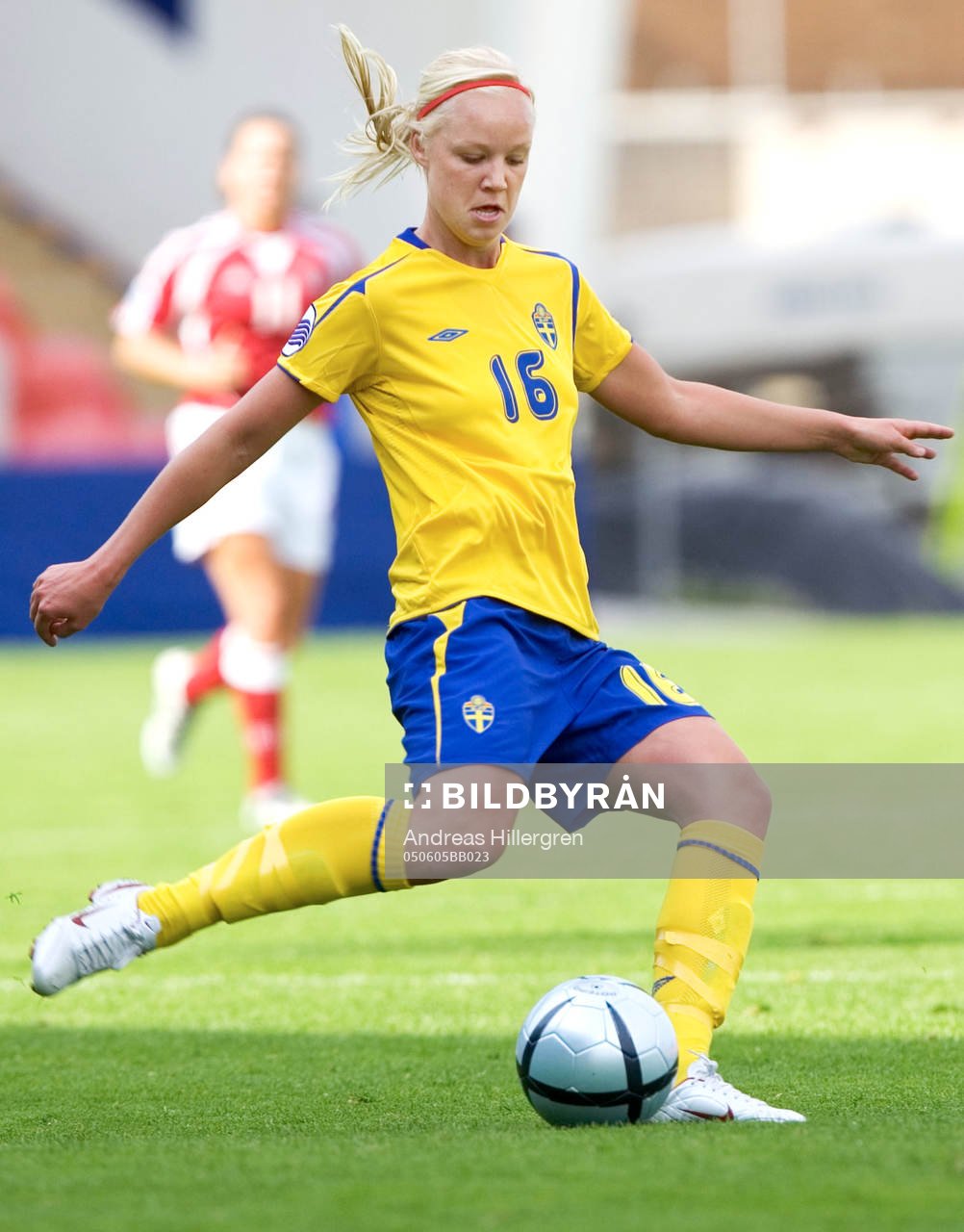 Sverige - Danmark. Caroline Seger