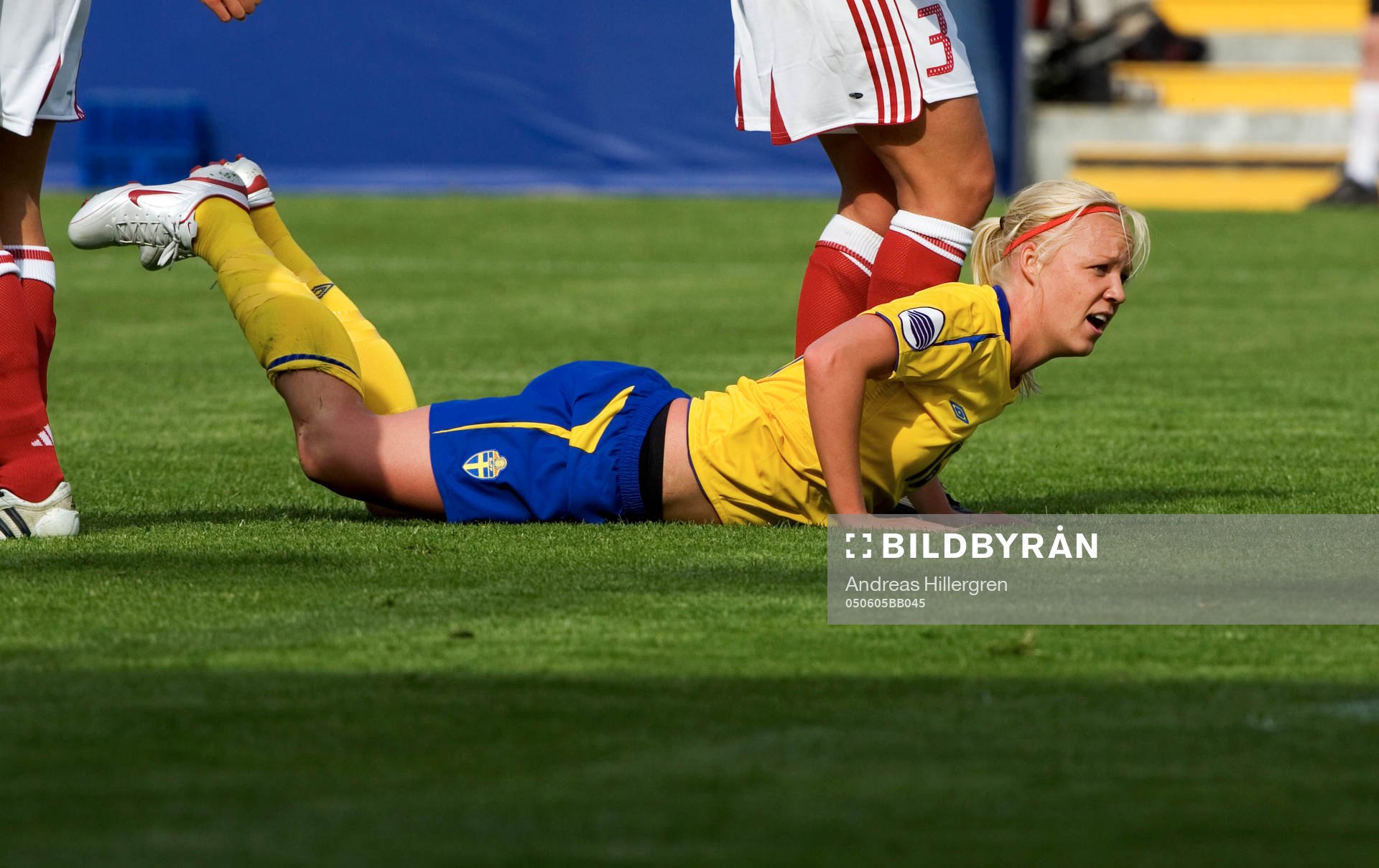 Sverige - Danmark. Caroline Seger