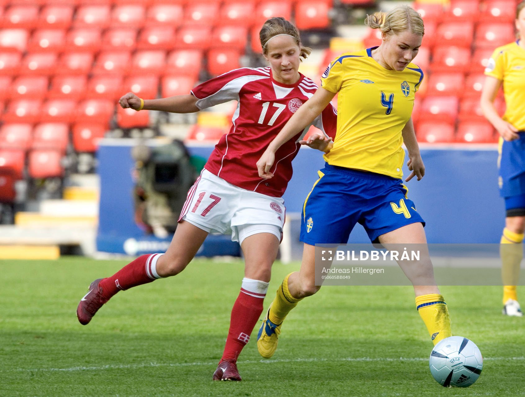 Sverige - Danmark. Hanna Marklund