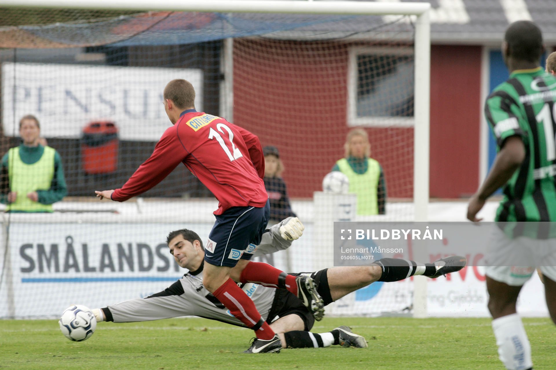 Freddy Söderberg, Öster och Dime Jankulovski, målvakt,