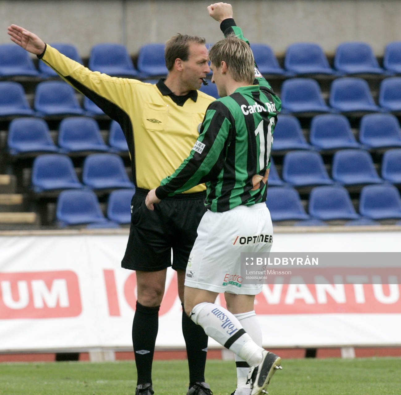 Tomas Rosenkvist, jubel