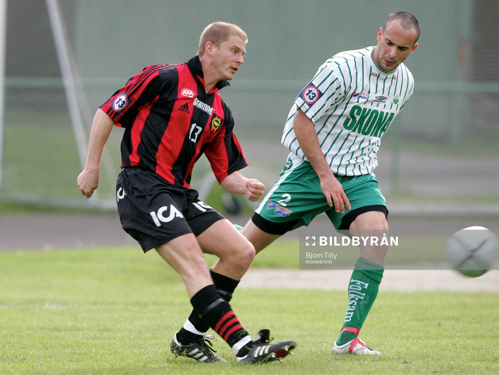  Olle Kullinger, Brommapojkarna och Erkan Saglik, Frölunda.
