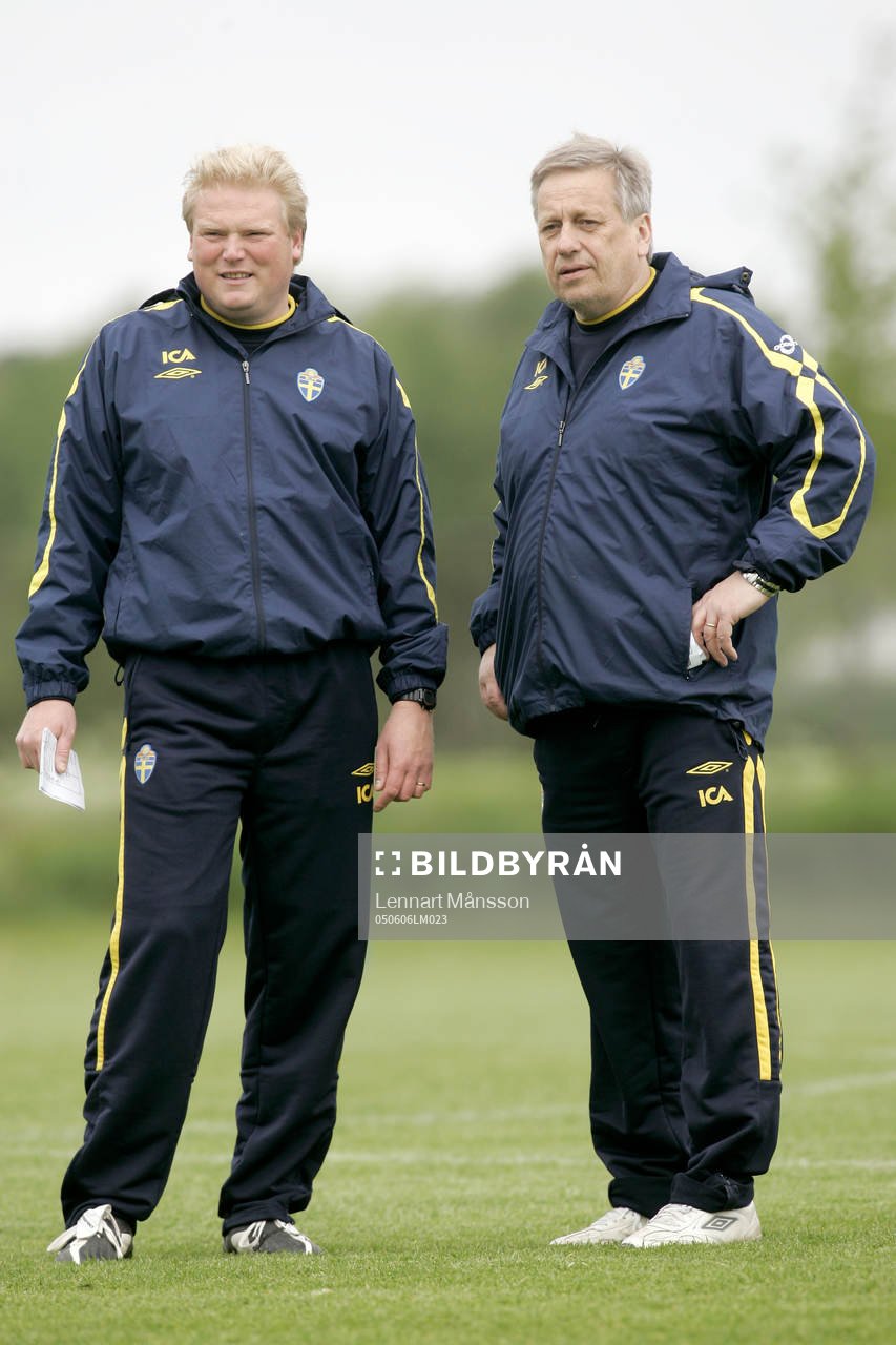 Jörgen Lennartsson och Tommy Söderberg, tränare,
