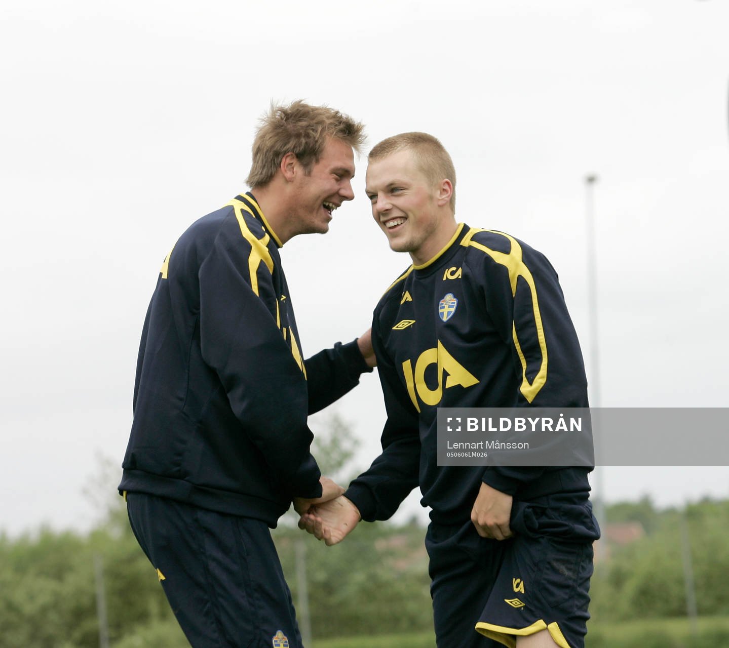Stefan Åhlander och Sebastian Larsson