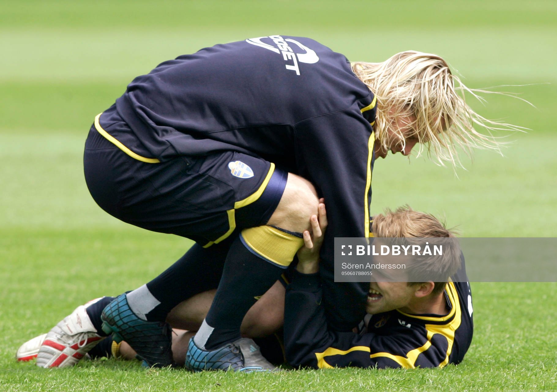 Fredrik Berglund och Anders Svensson, Sverige
