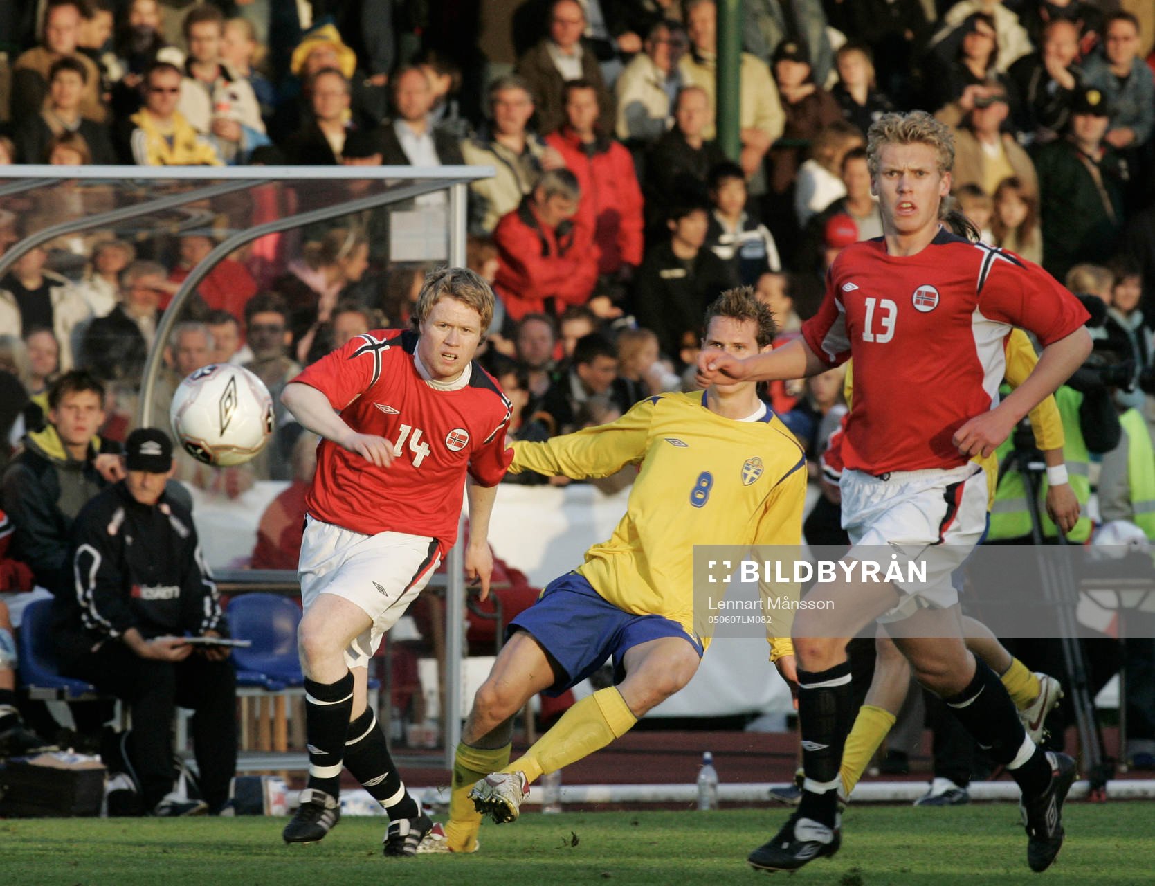 Jon Jönsson, Sverige och Tom Högli (14), Steffen HAgen