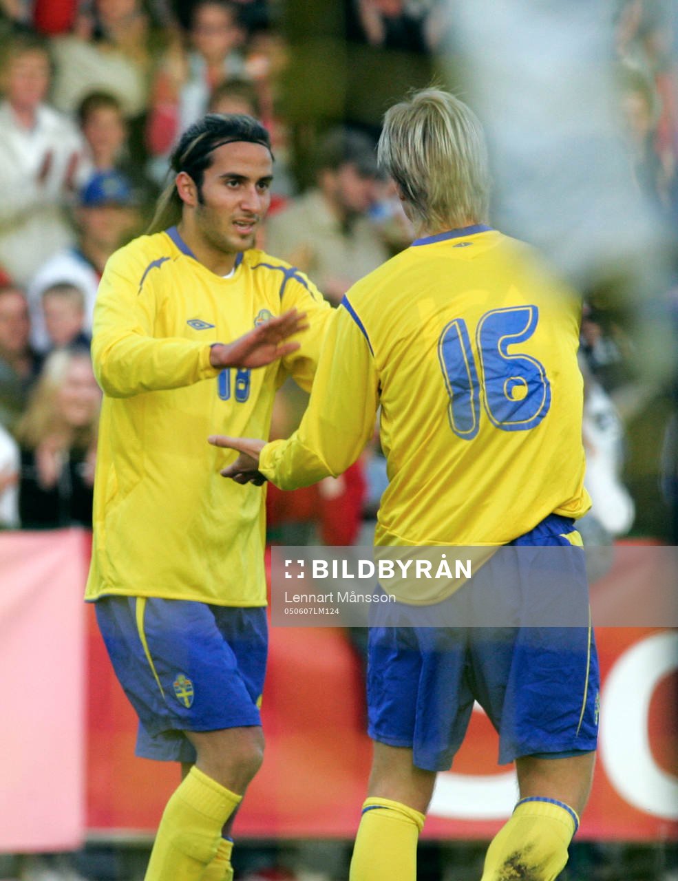 Erkan Zengin och Andreas Dahl, Sverige (Jubel)