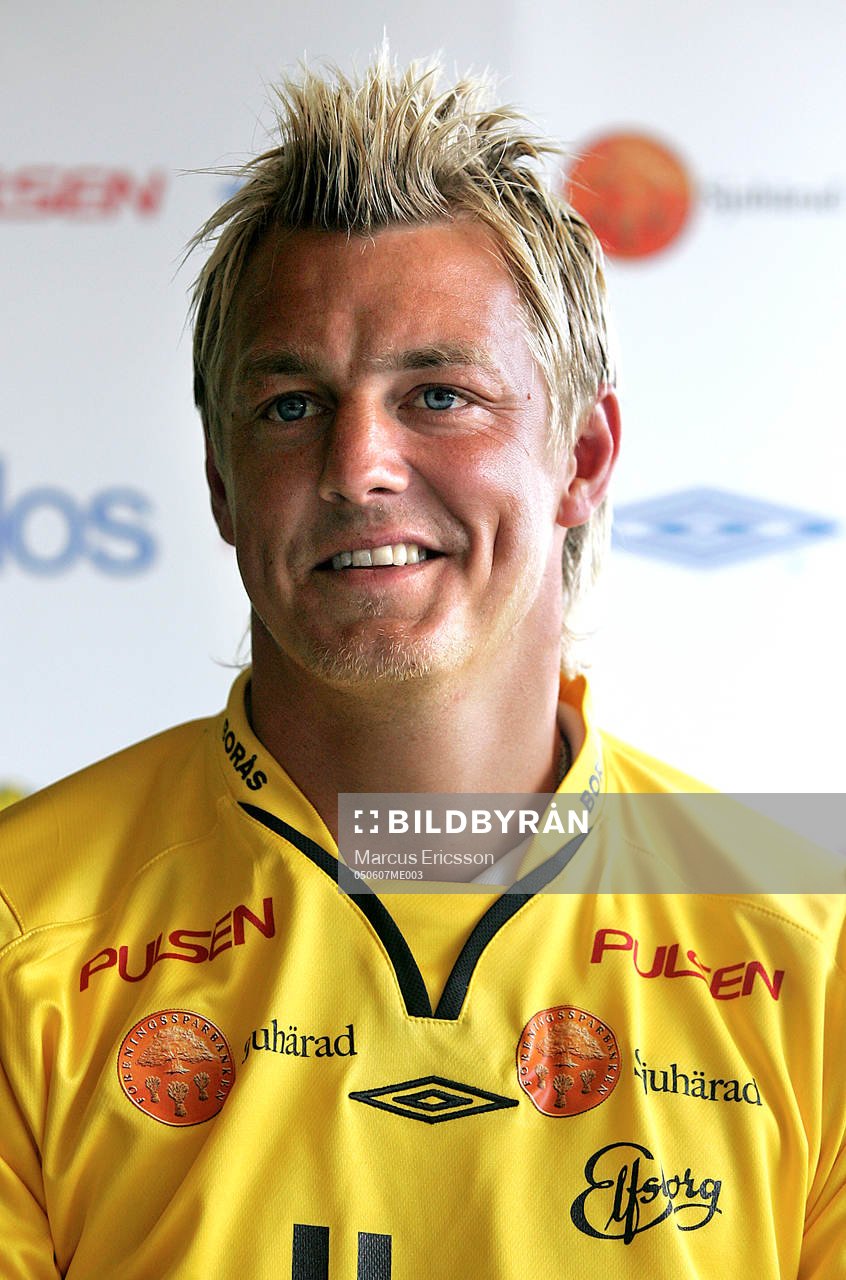 Presskonferens med Mathias Svensson
