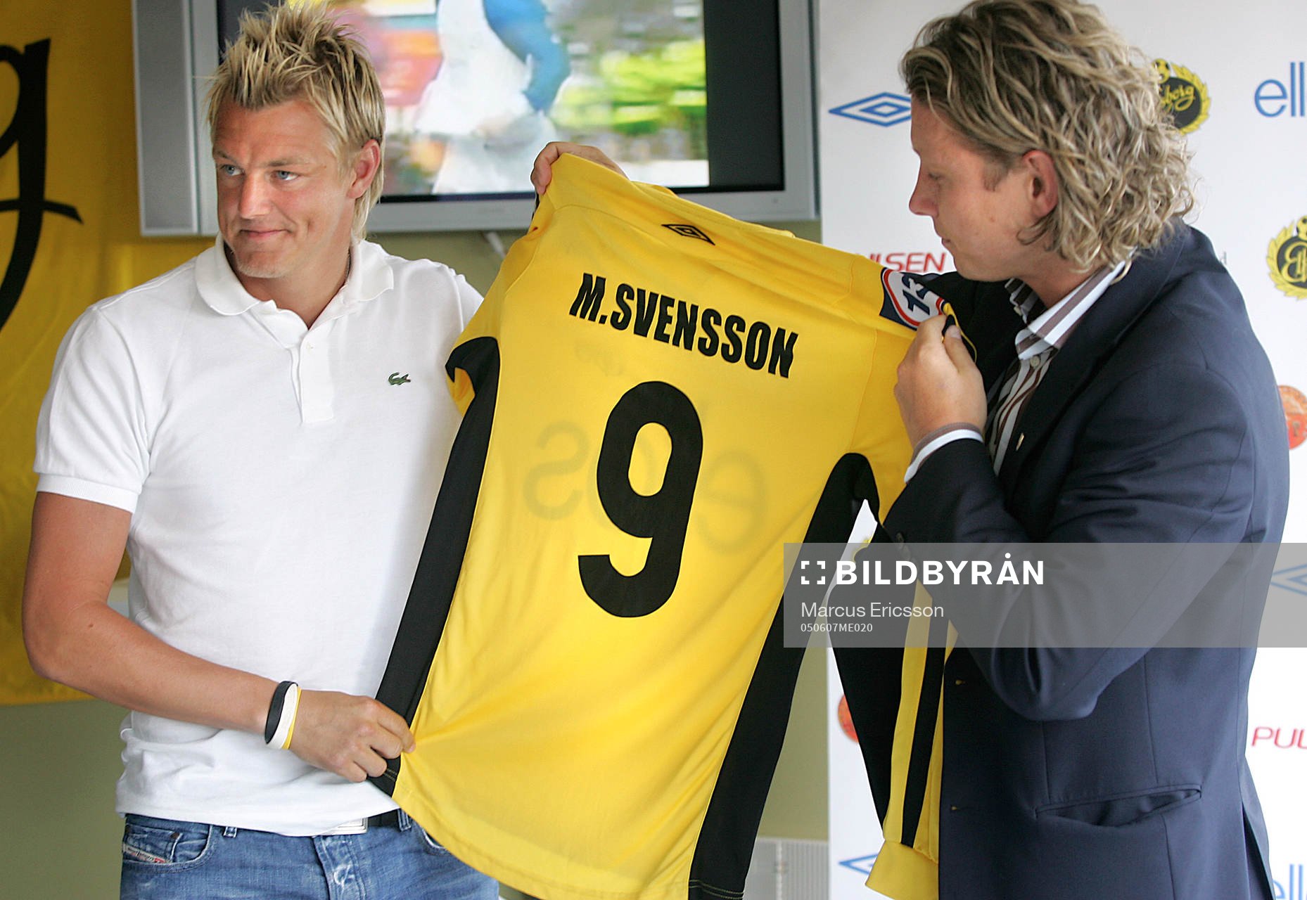Presskonferens med Mathias Svensson