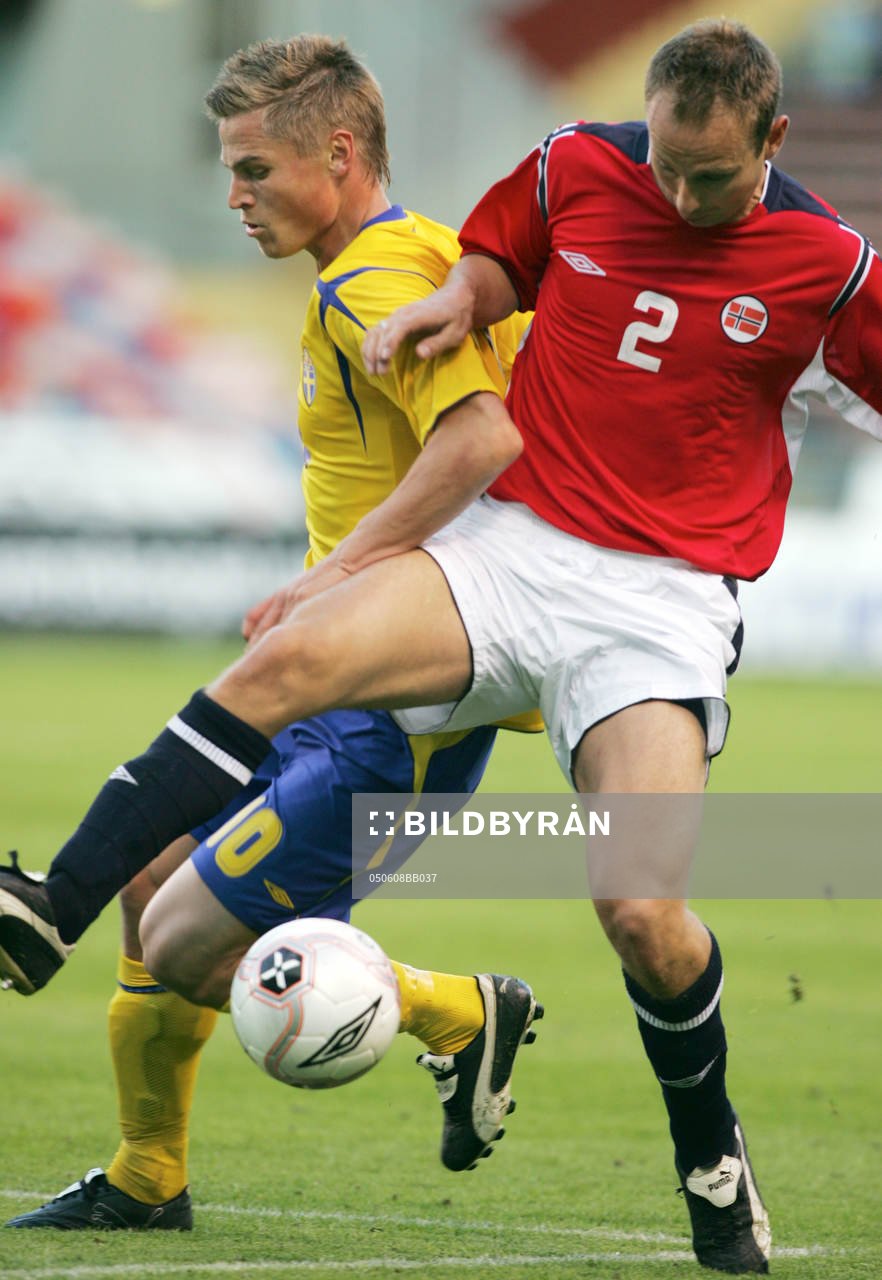 Markus Rosenberg, Sverige och Jon Inge Höiland, Norge