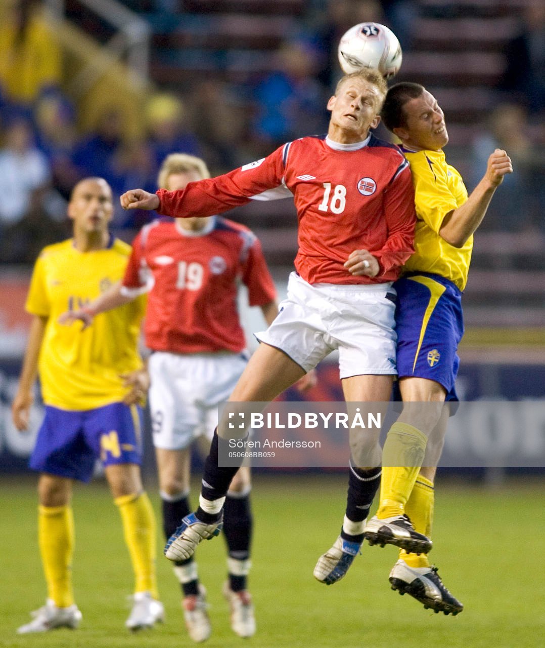 Daniel Andersson, Sverige och Steffen Iversen, Norge