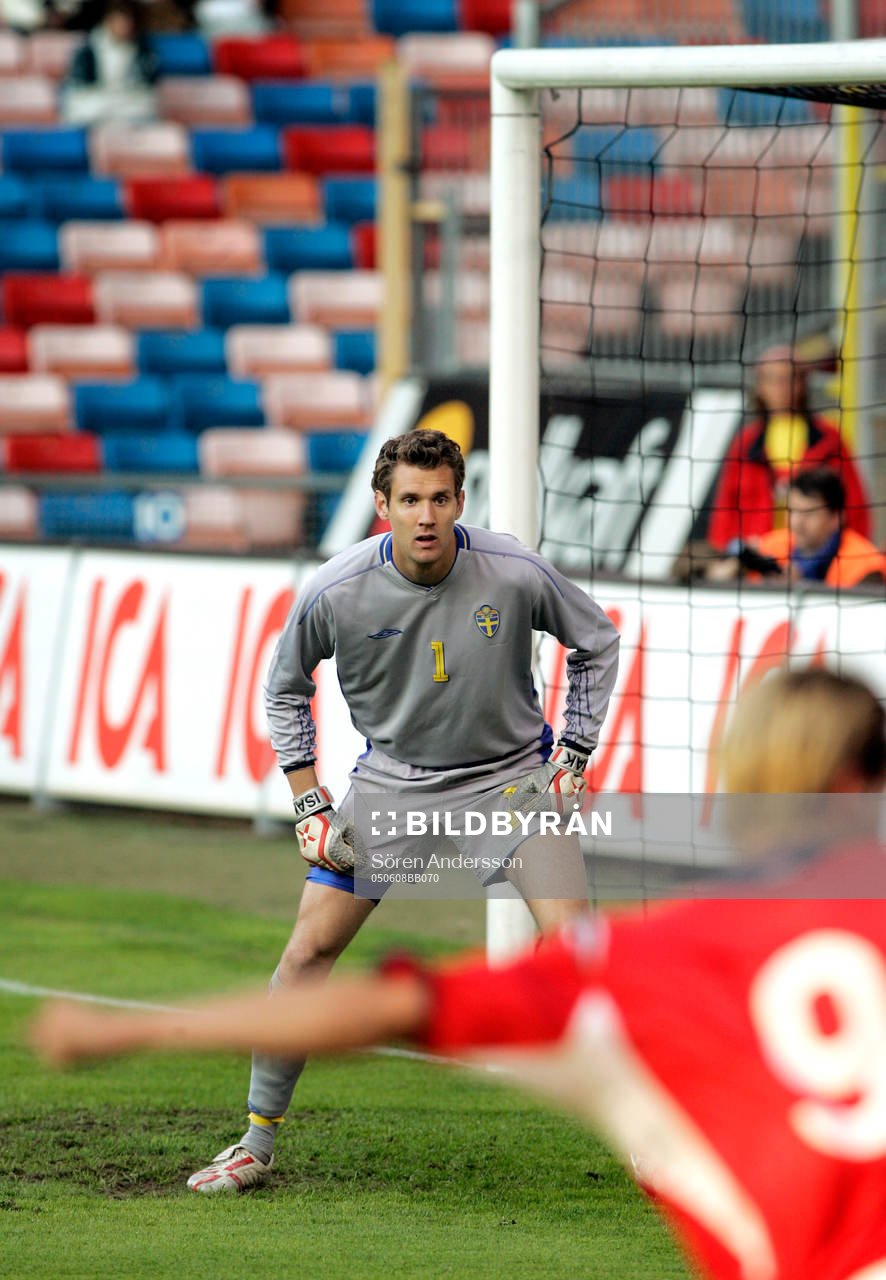 Andreas Isaksson, målvakt, Sverige