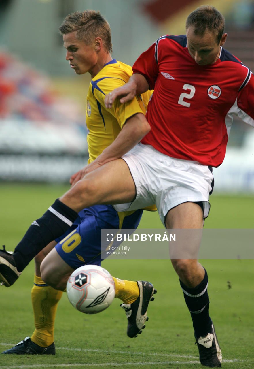 Markus Rosenberg, Sverige och Jon Inge Höiland, Norge