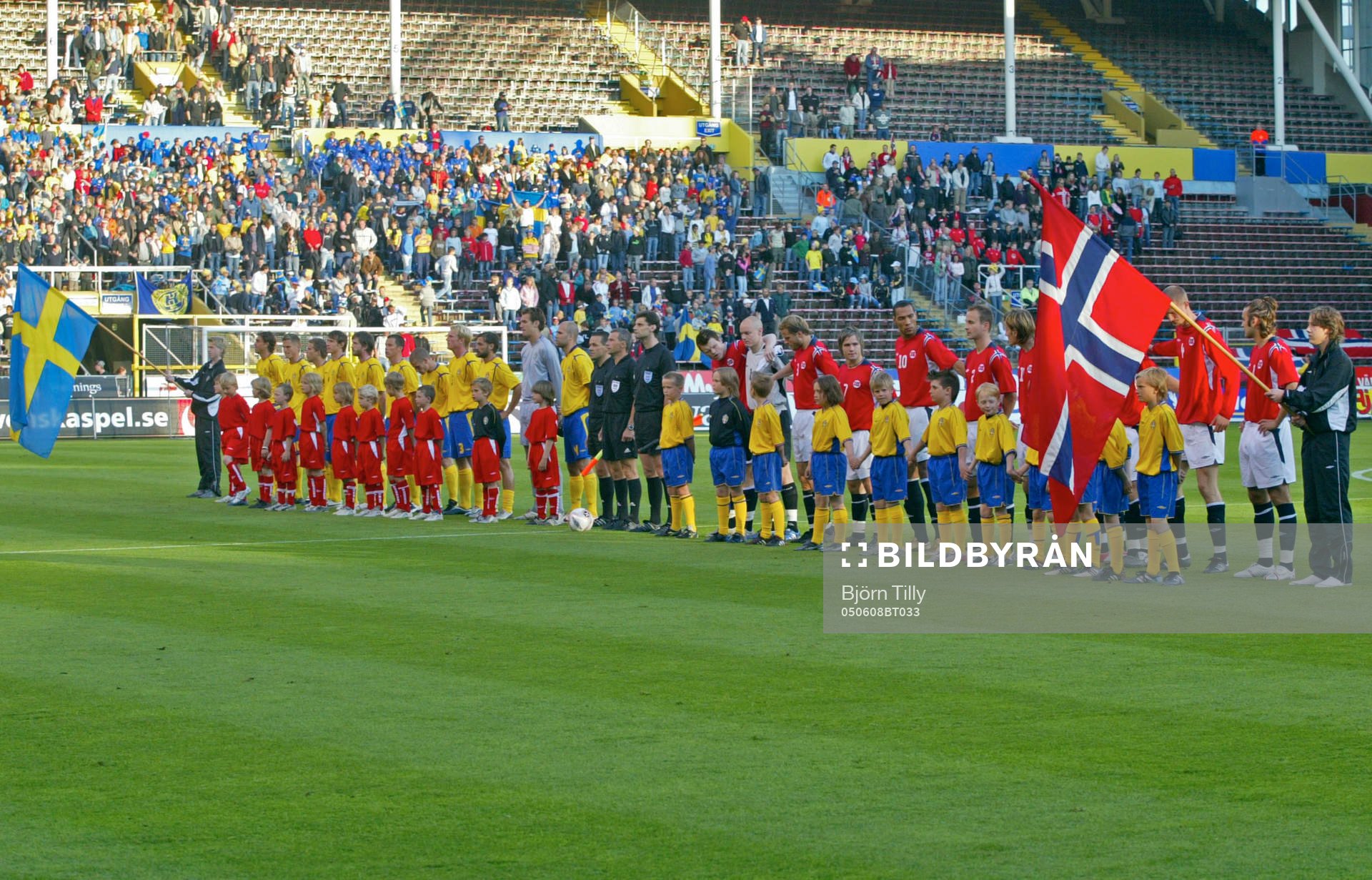 Line up, uppställning