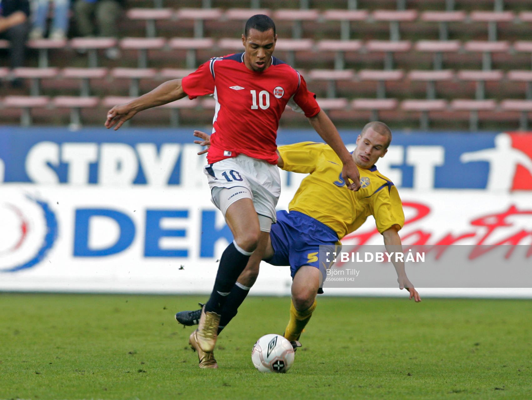 John Carew, Norge och Christoffer Andersson, Sverige
