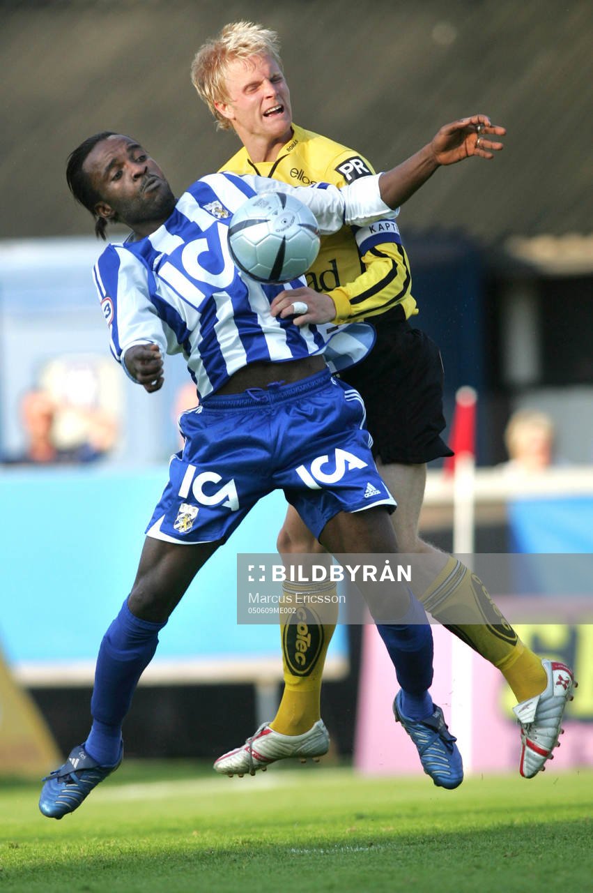 Peter Ijeh och Johan Sjöberg