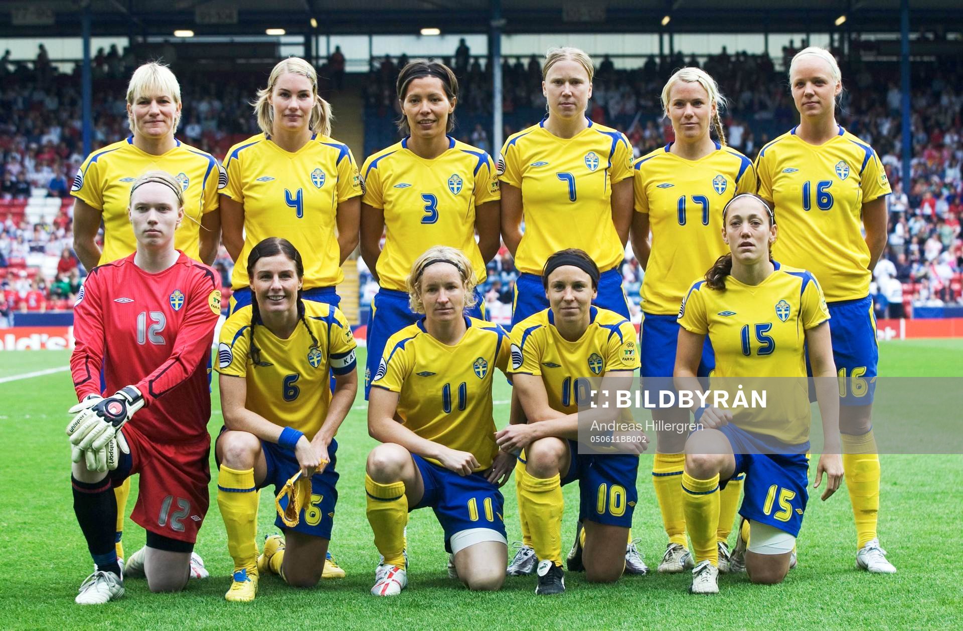 Fotboll, Dam, EM, England - Sverige