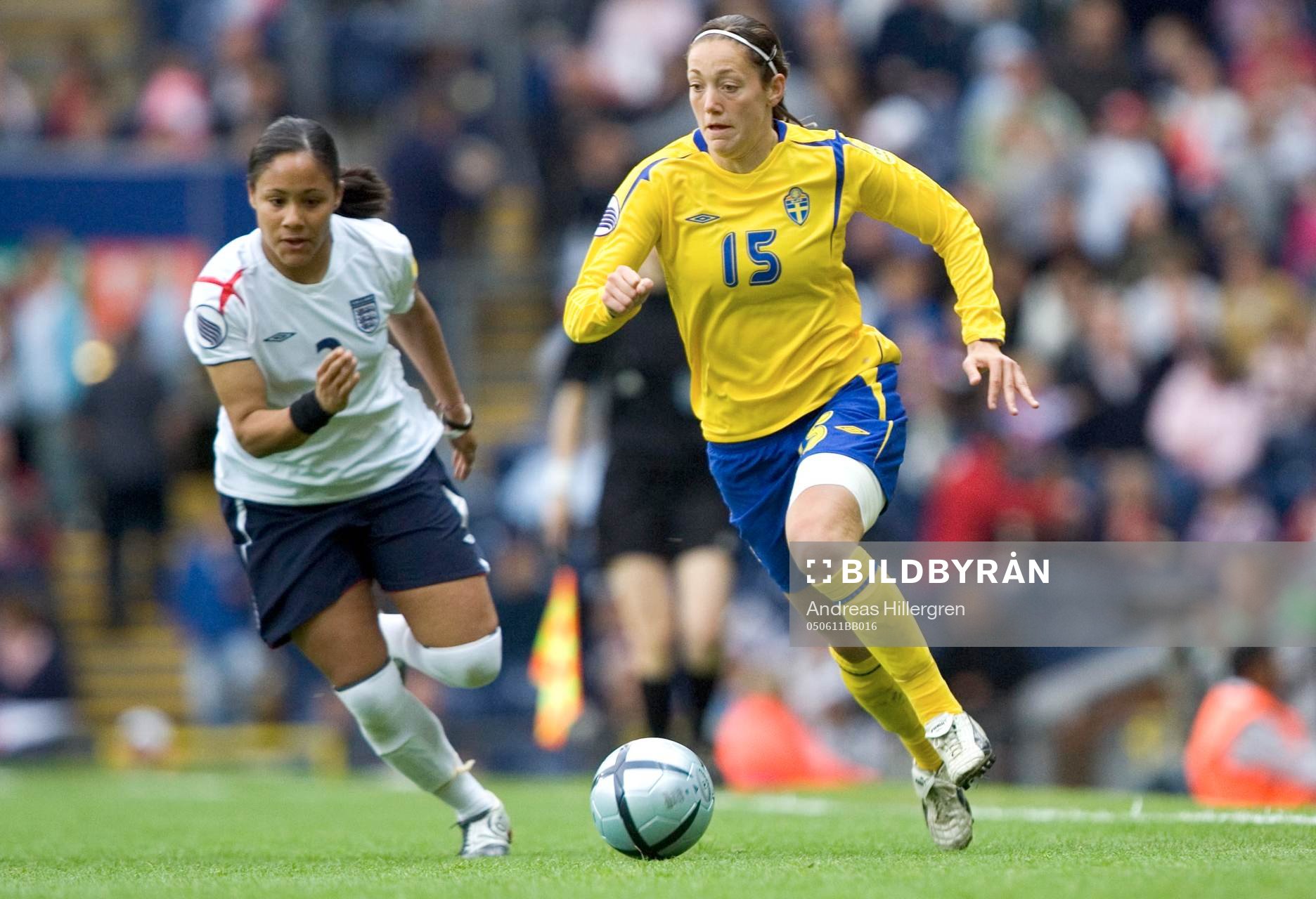Therese Sjögran och Alex Scott
