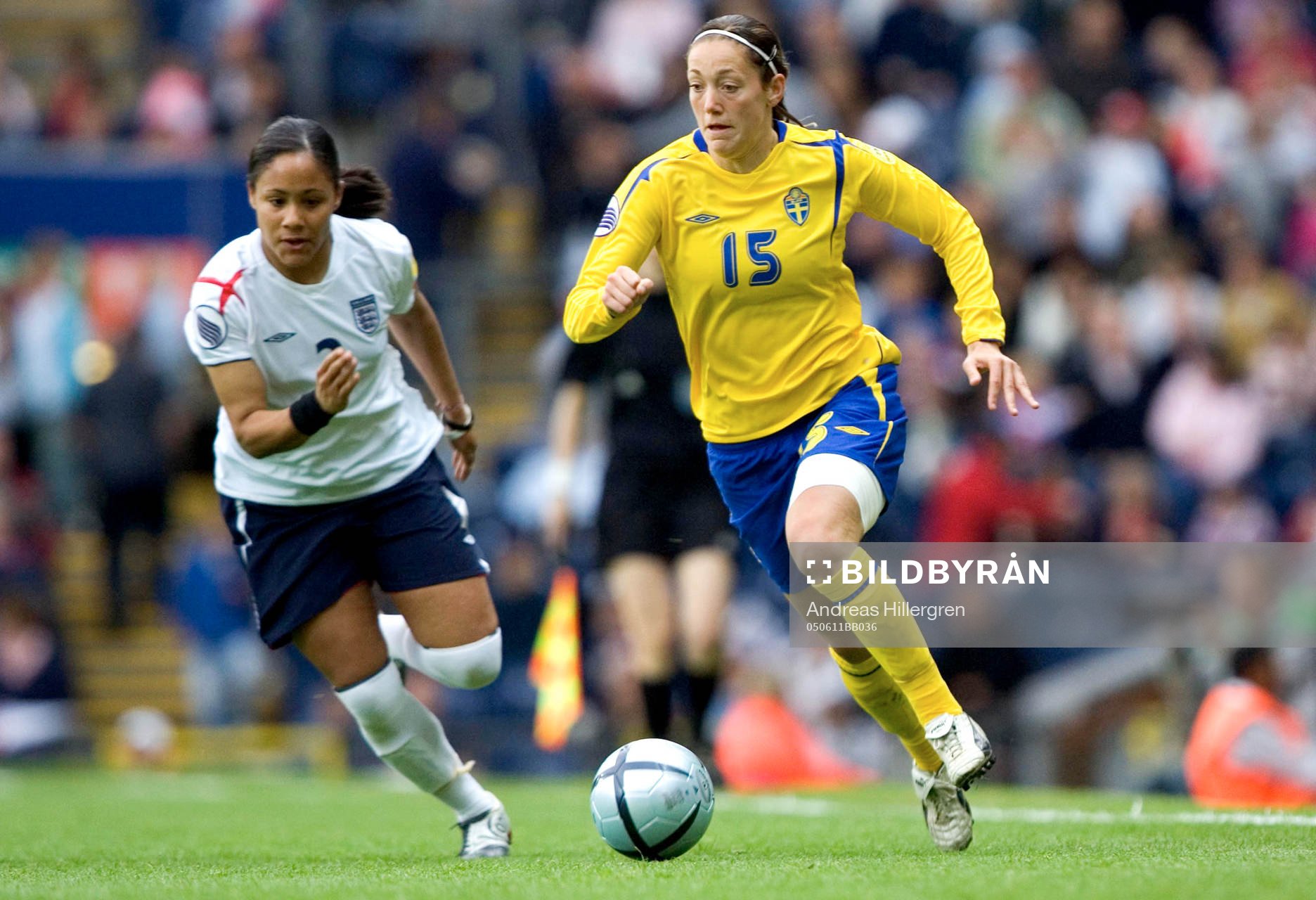Therese Sjögran och Alex Scott