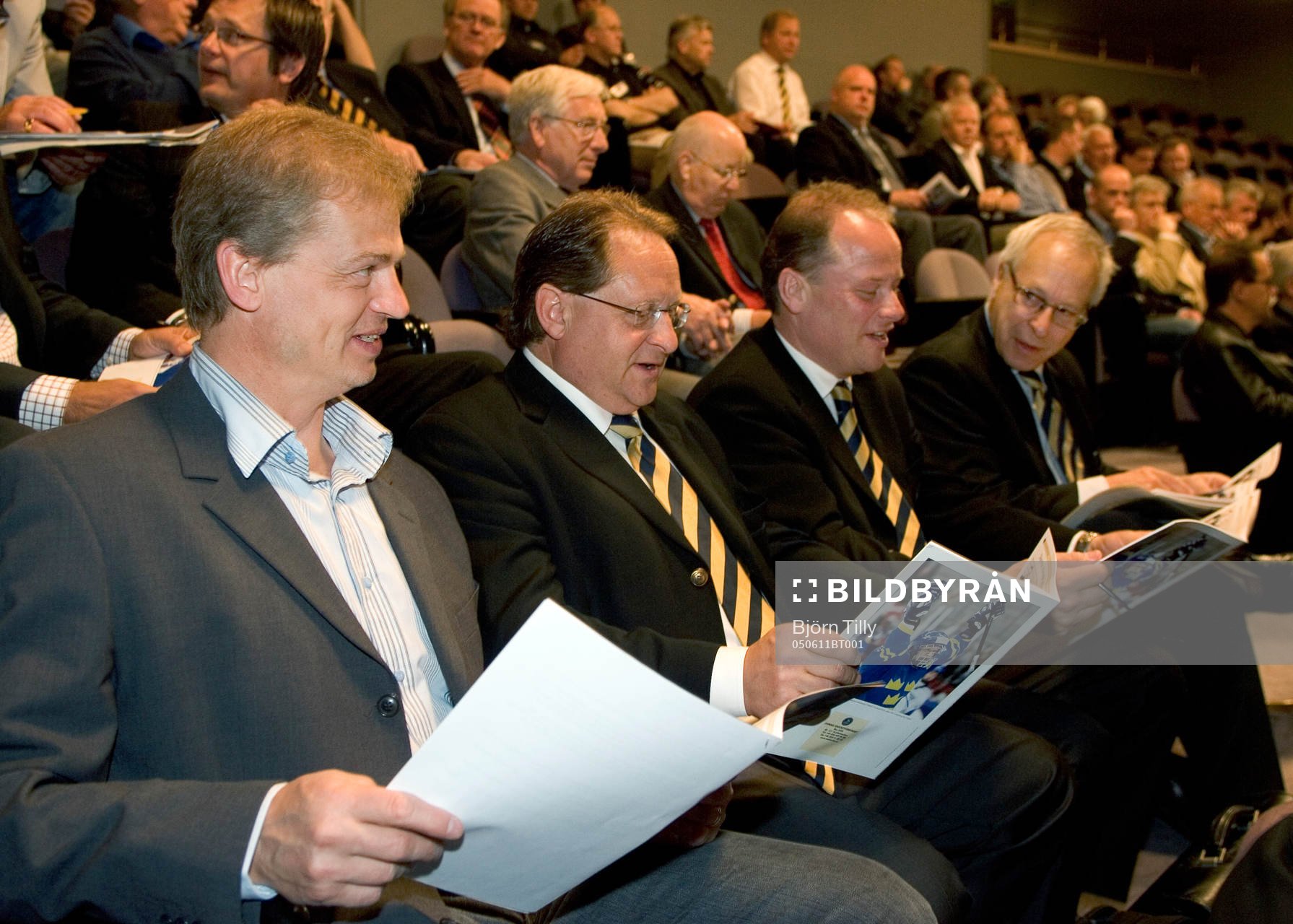 Förbundskapten Bengt-Åke Gustafsson mfl
