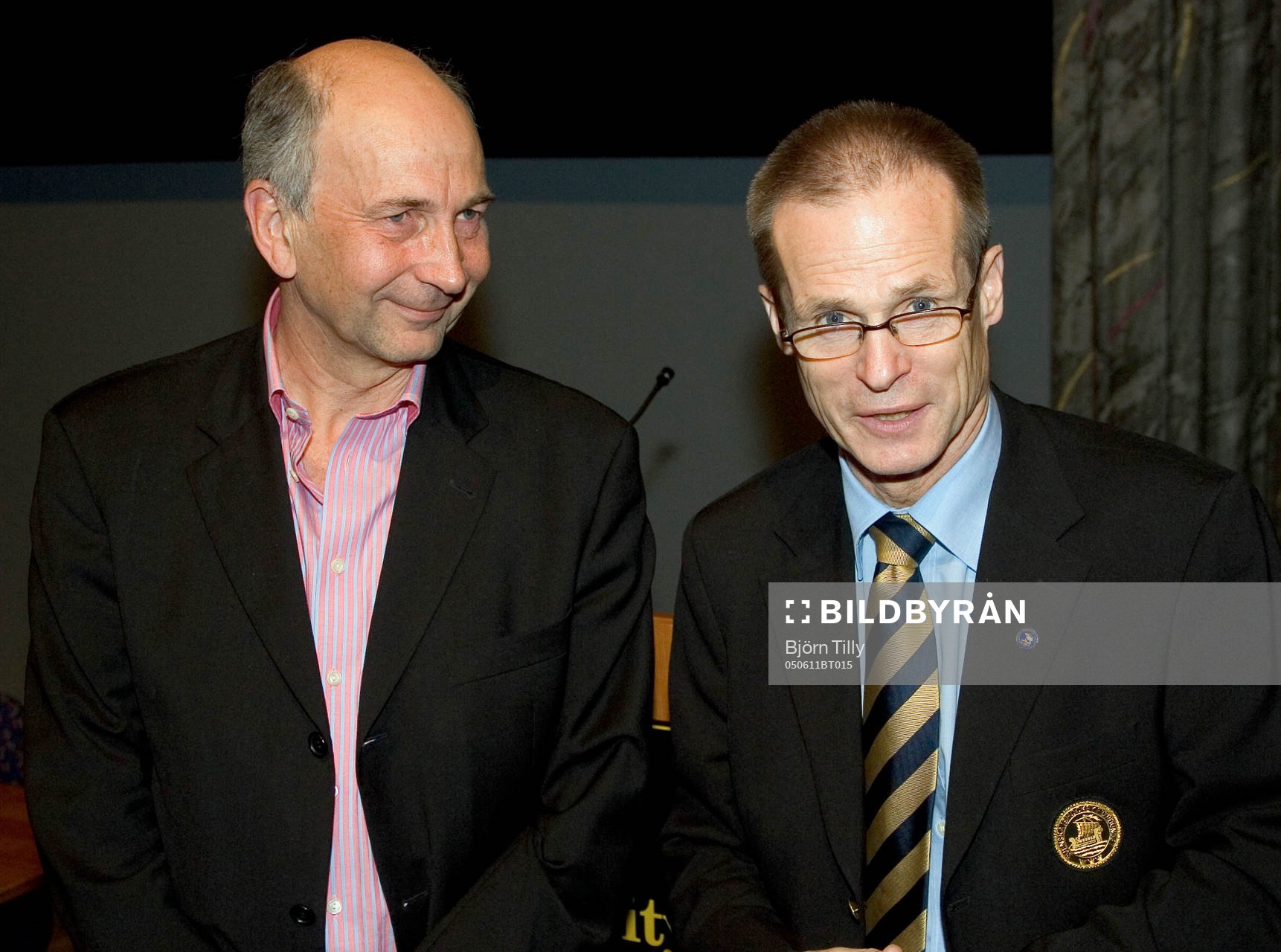 Anders Hedin, valberedninges ordförande och Christer
