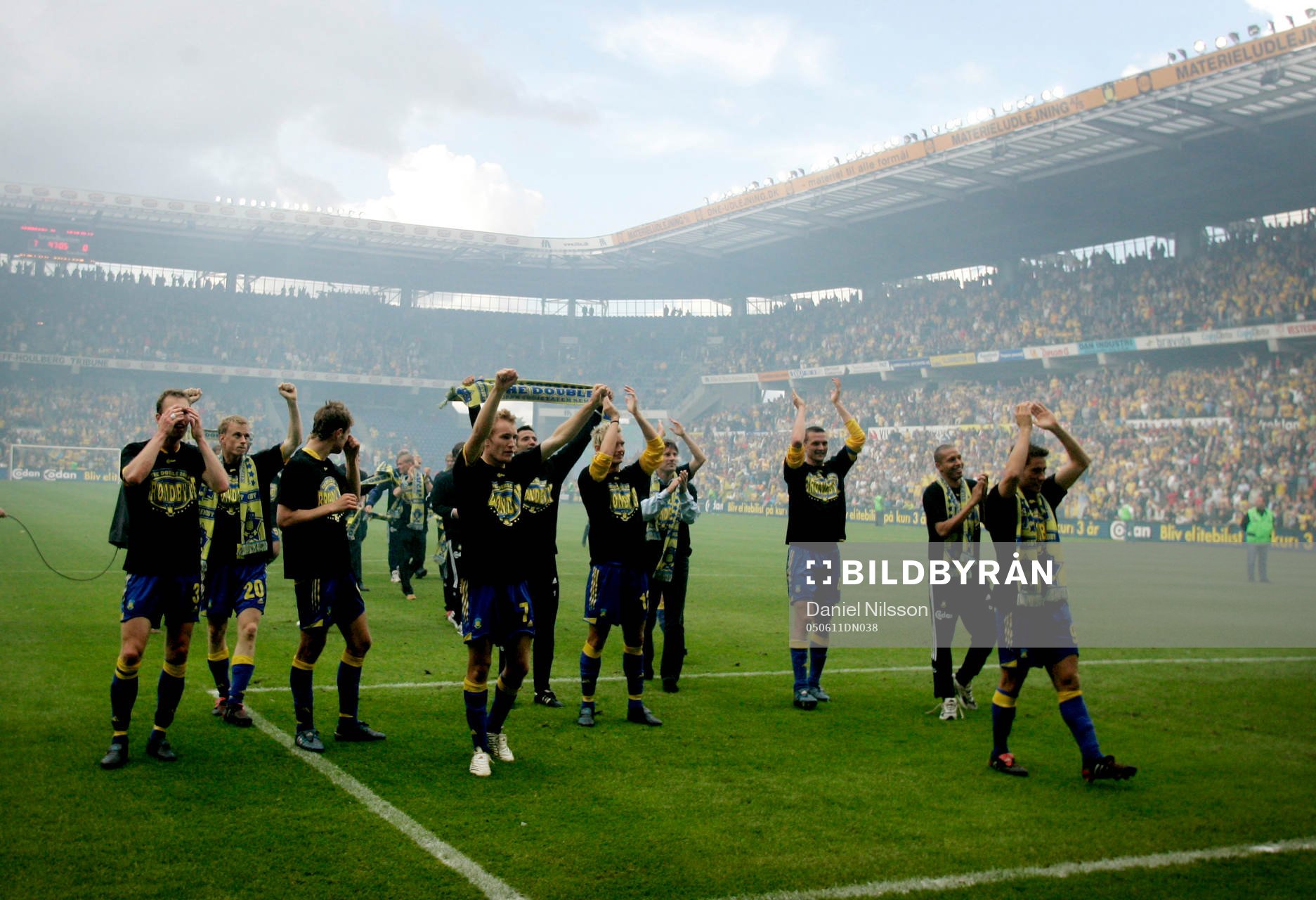 Bröndby vann danska ligan (jubel)