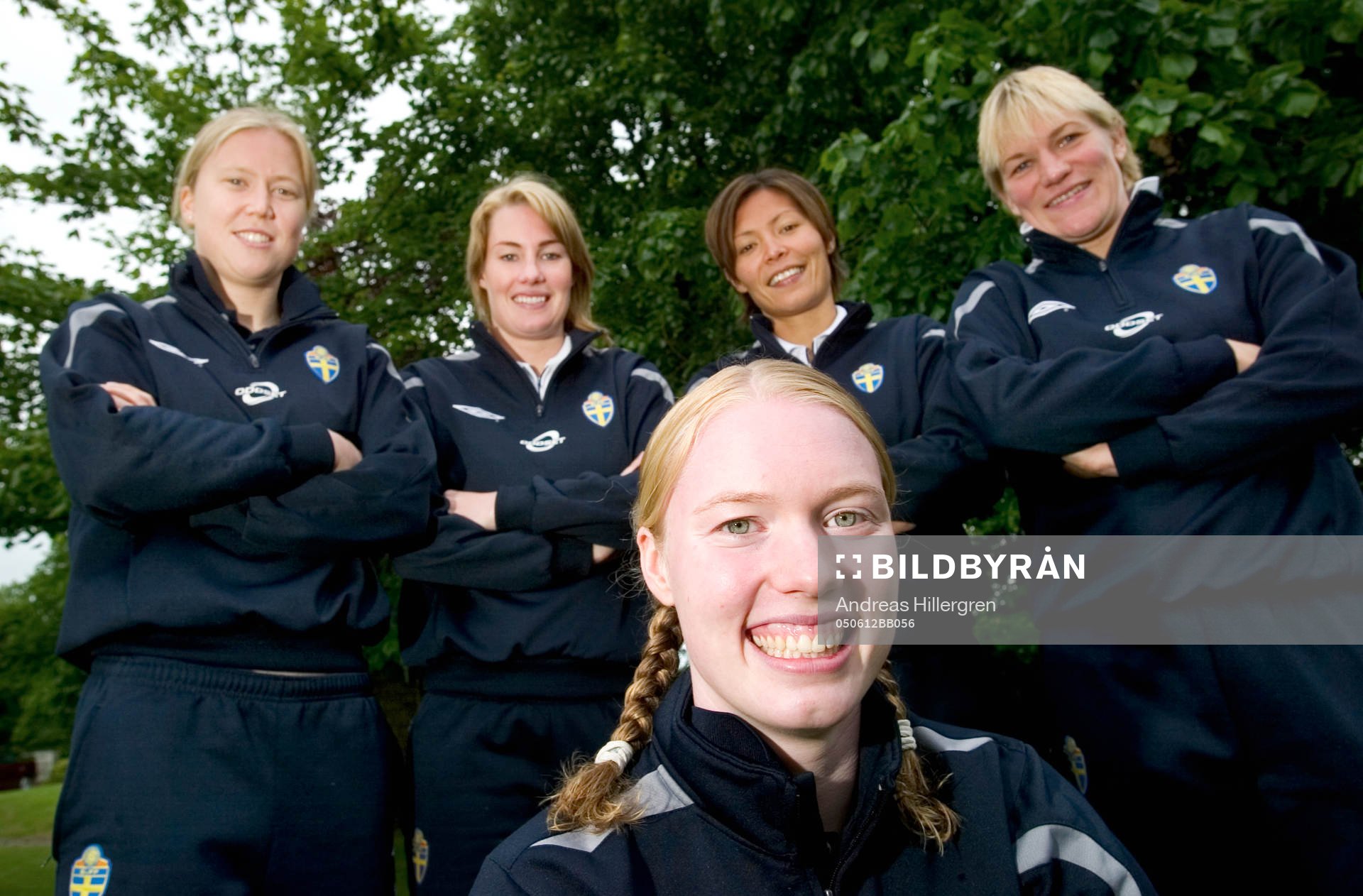 Hedvig Lindahl, Sara Larsson, Hanna Marklund, Jane