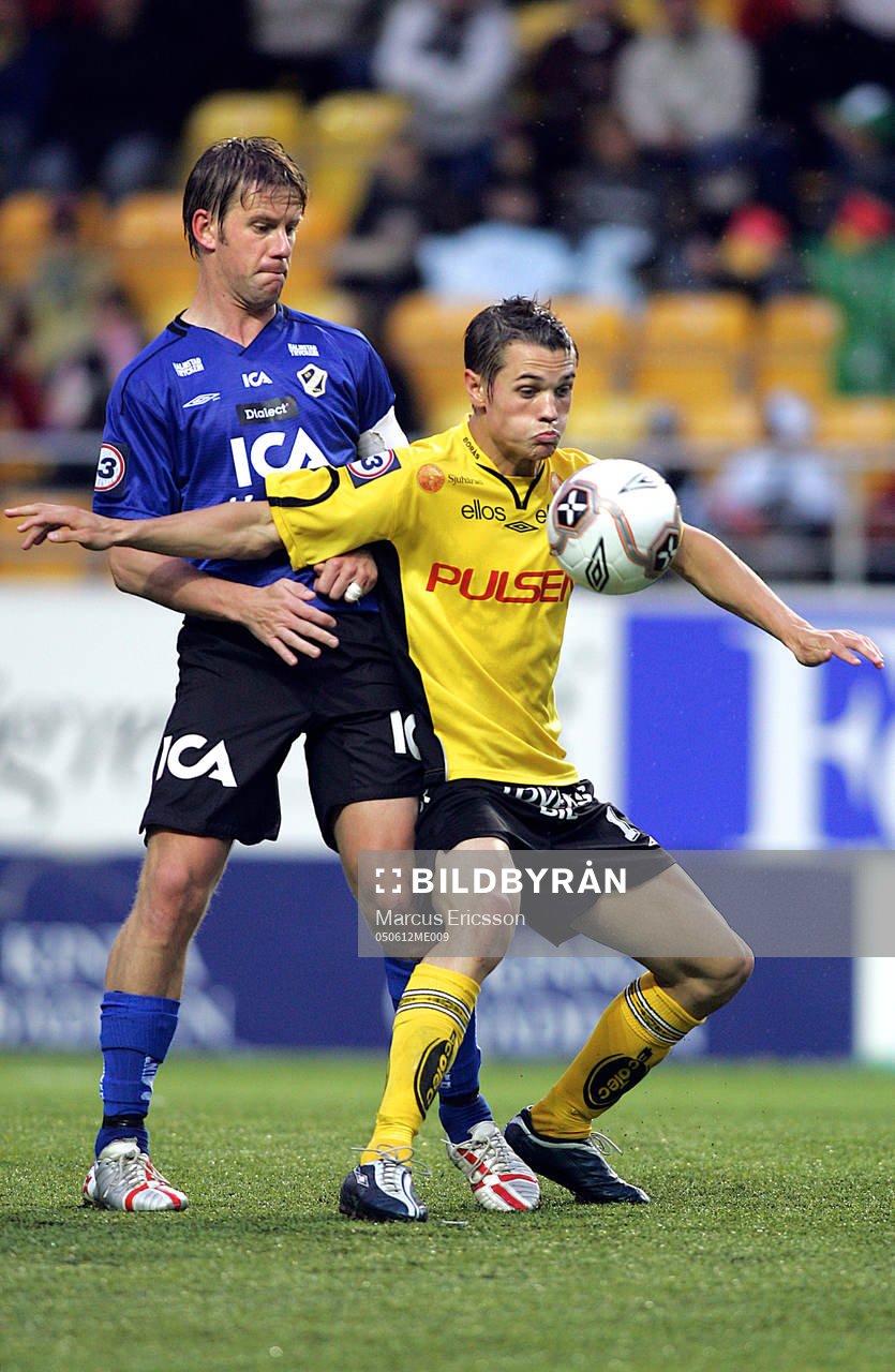 Tommy Jönsson, Halmstad och Joakim Sjöhage, Elfsborg
