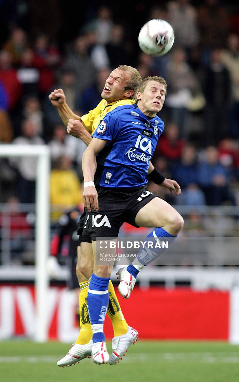 Martin Andersson, Elfsborg och Patrik Ingelsten, Halmstad