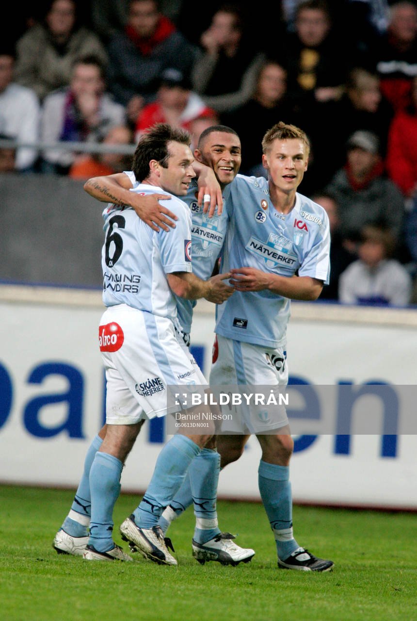 Helsingborg - Malmö: Afonso Alves, Malmö gjorde 1-0 jubel