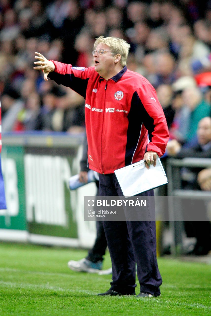 Helsingborg - Malmö: Peter Swärdh, tränare Helsingborg