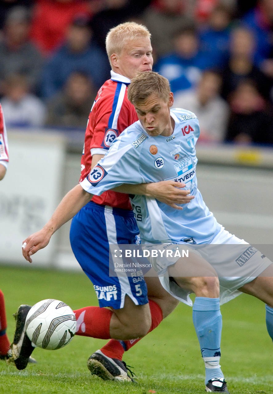 Helsingborg - Malmö: Markus Rosenberg, Malmö och David