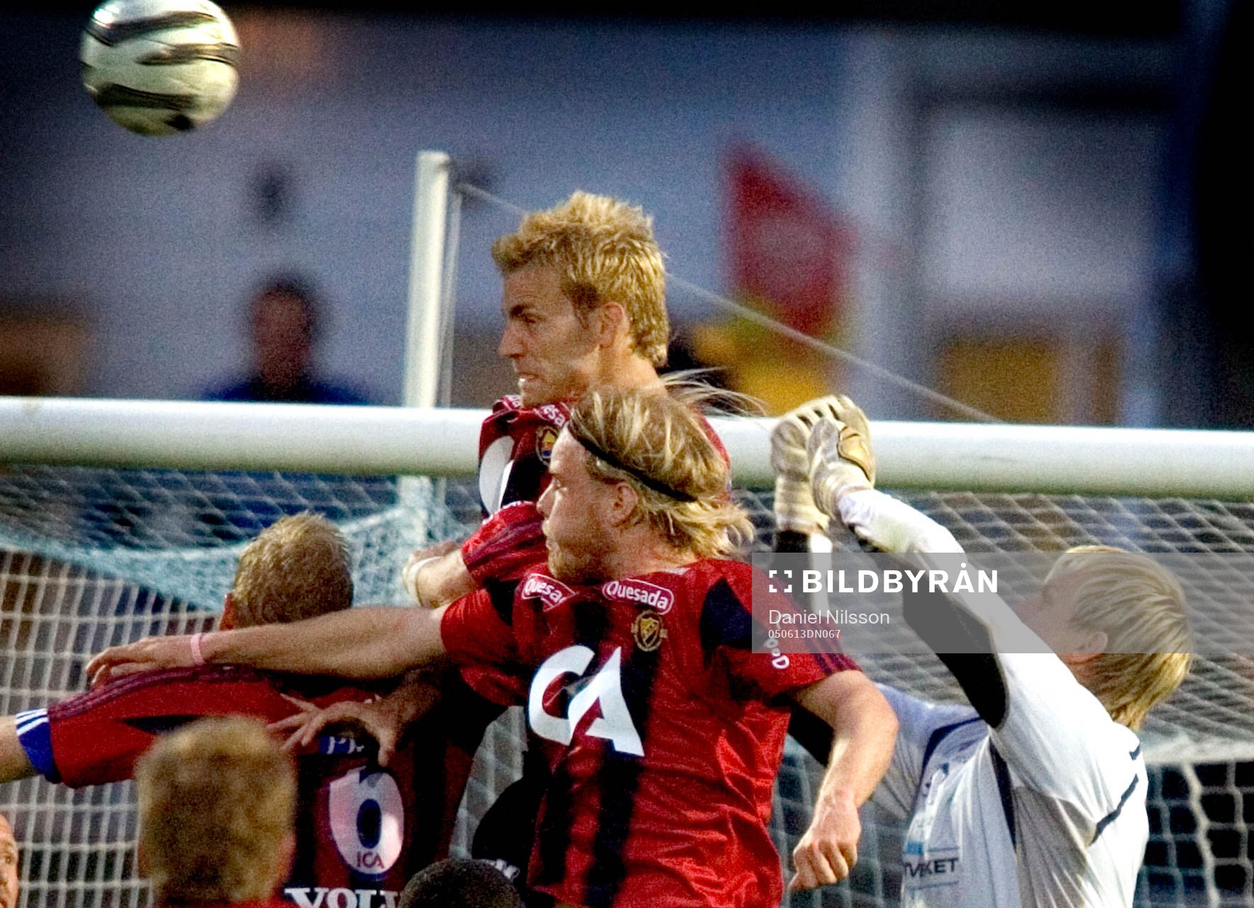 Sören Larsen, Djurgården och  Mattias Asper, målvakt,