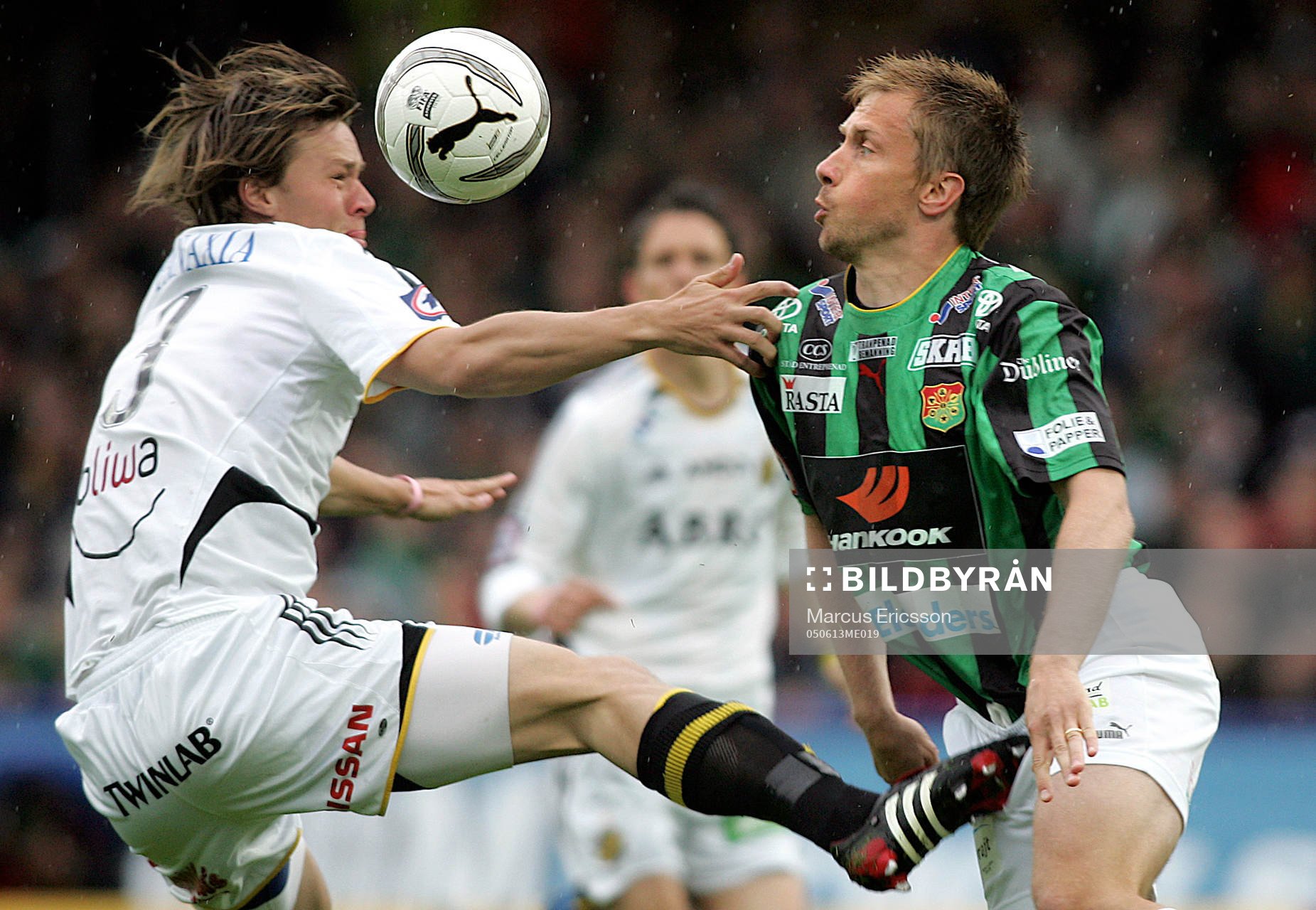 Niklas Sandberg, AIK och Mathias Gravem, GAIS