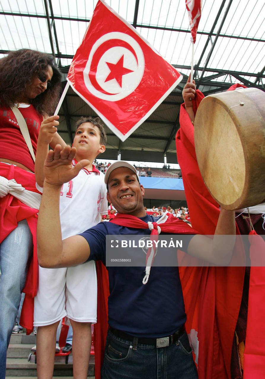 Fans, supporter, tunisien
