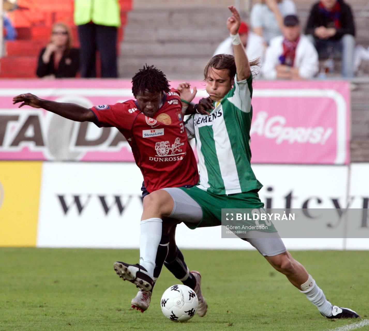 Björn Runström, Hammarby och Dominic Yobe, Örgryte