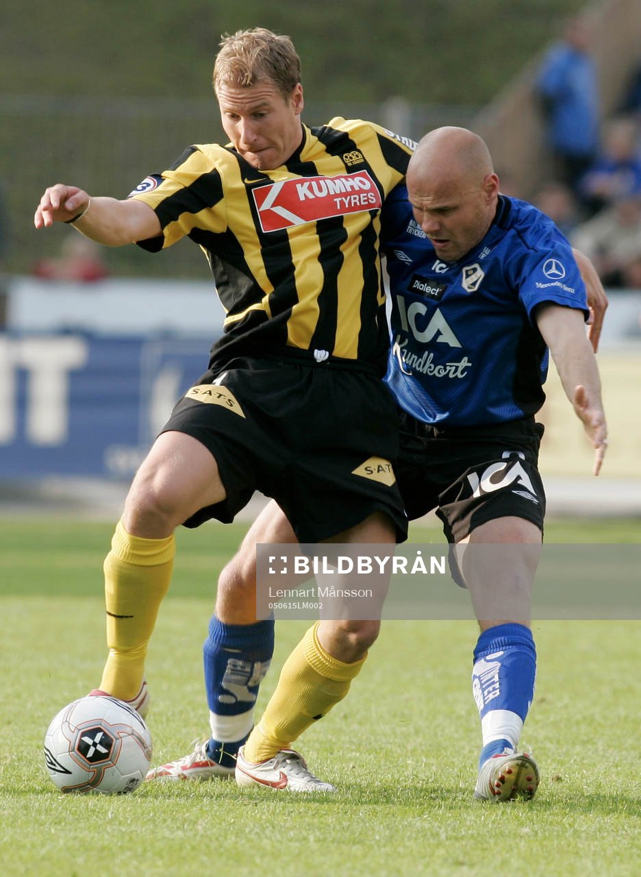 Jonas Henriksson och Magnus Svensson i tät duell