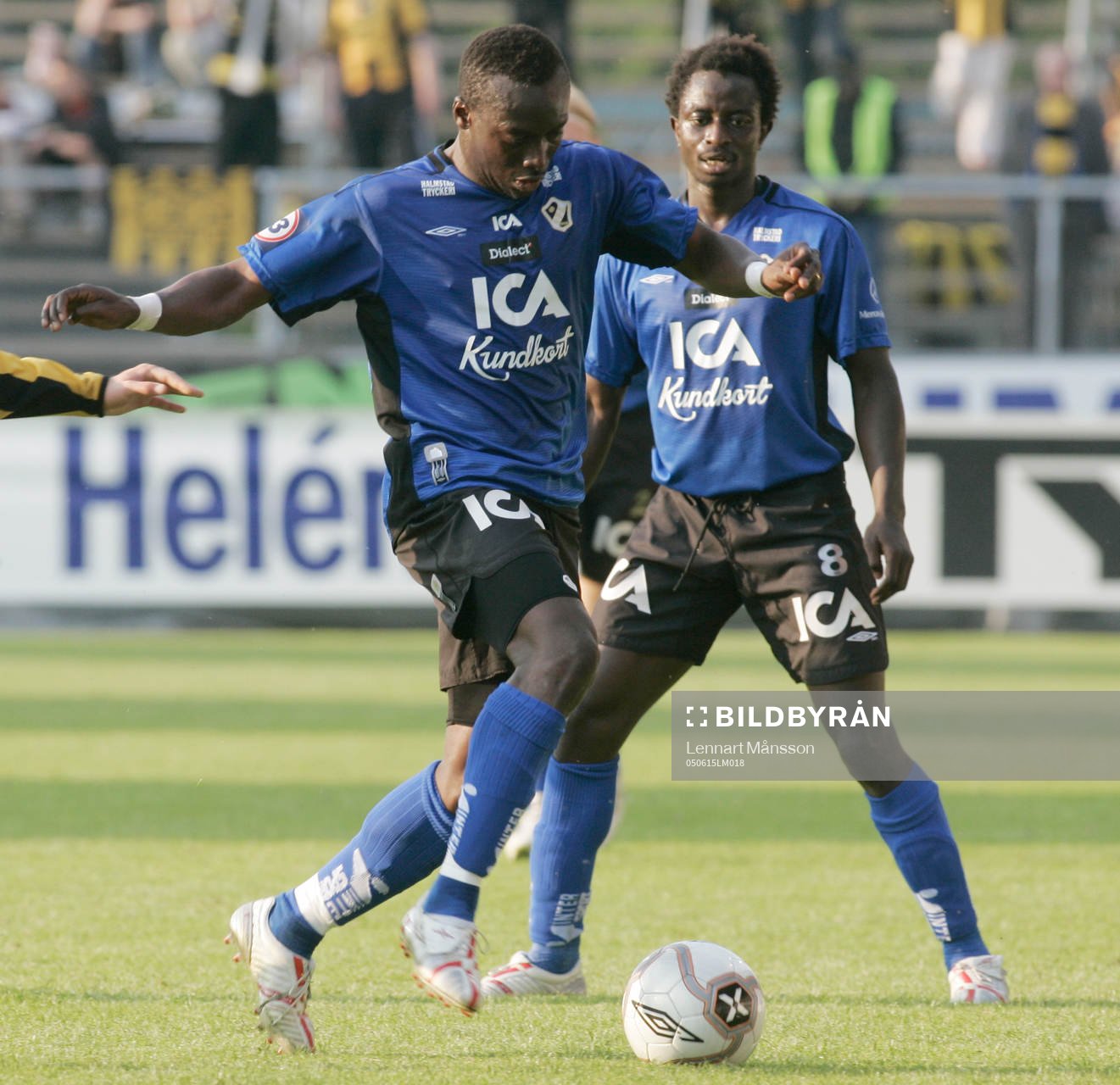 Utländskt inslag i Halmstad och allsvenskan, Yaw Preko och