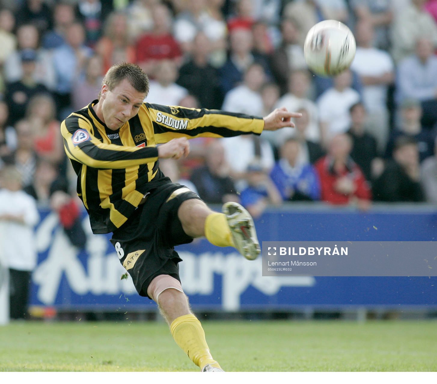 Tom Ekliden, Häcken. Vänsterkanon